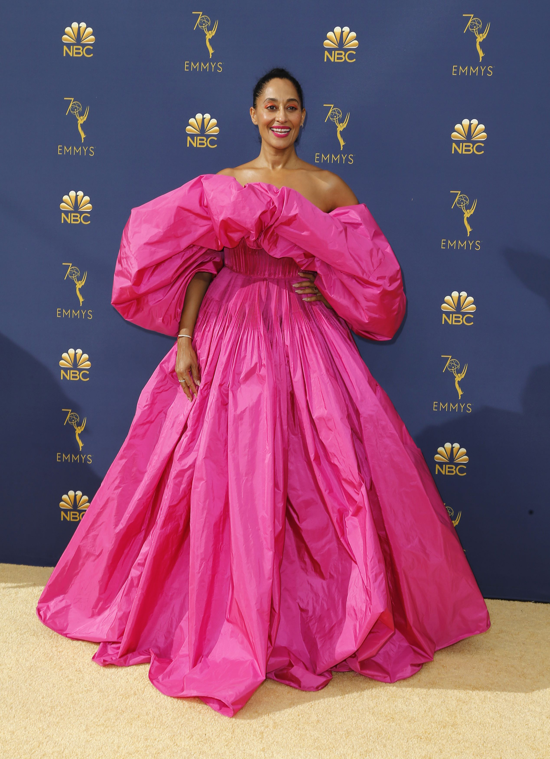 Tracee Ellis Ross, optó por un diseño de autor