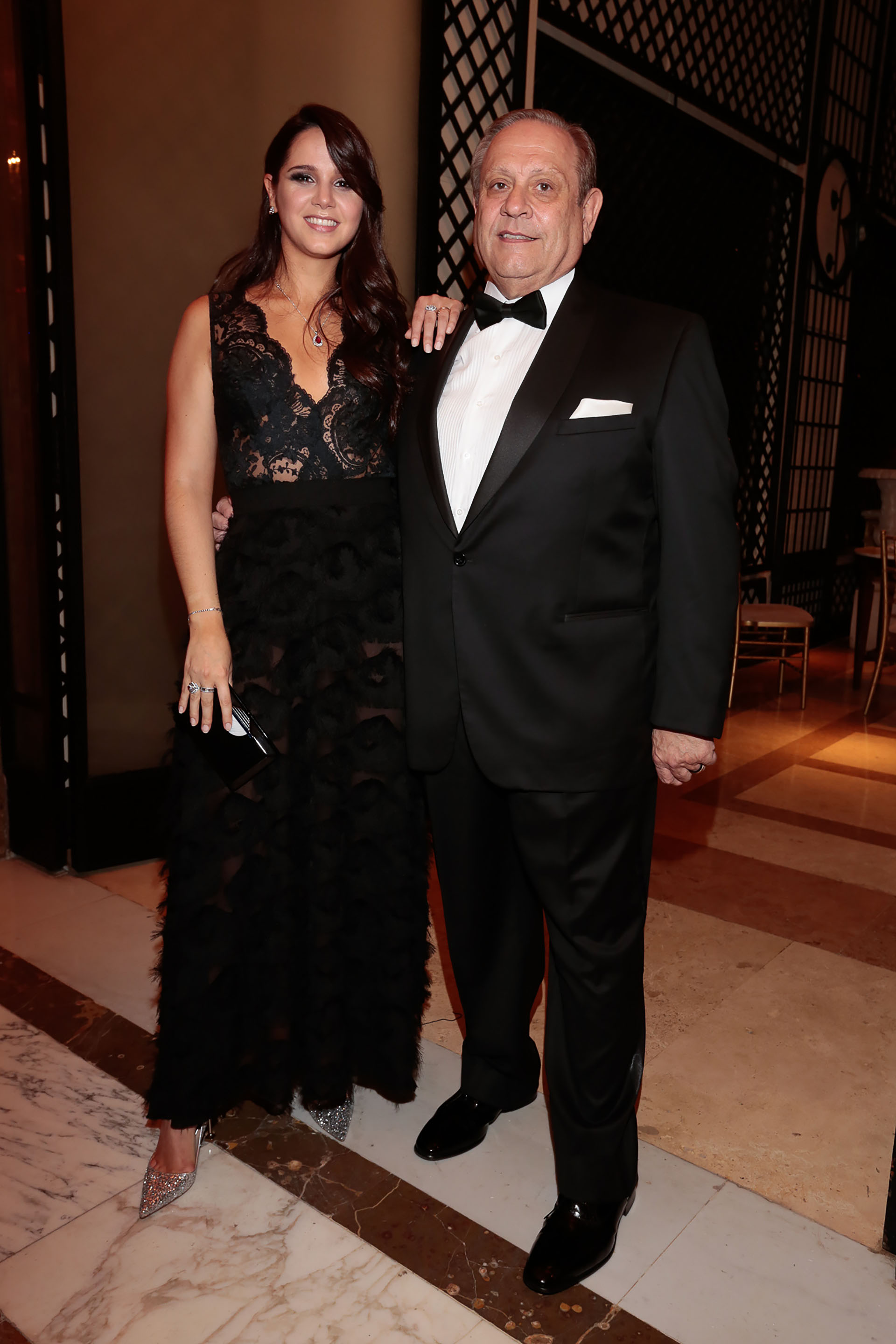Néstor Abatidaga, director general corporativo del Grupo Sancor Seguros, y la conductora de televisión y directora creativa, Natalí Márquez