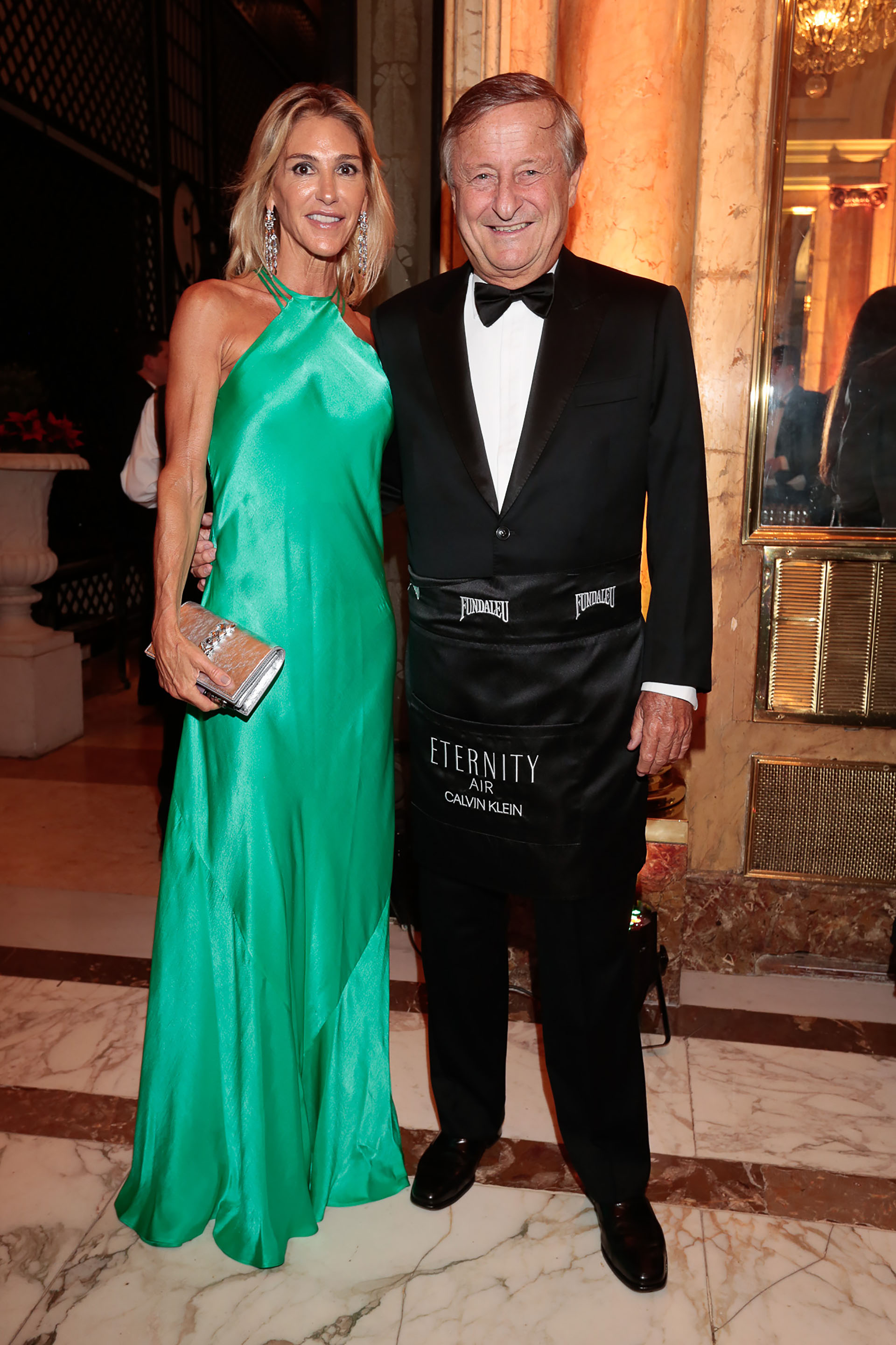 Gabriela Castellani y Cristiano Rattazzi, uno de los “Celebrity Waiter” de la gala