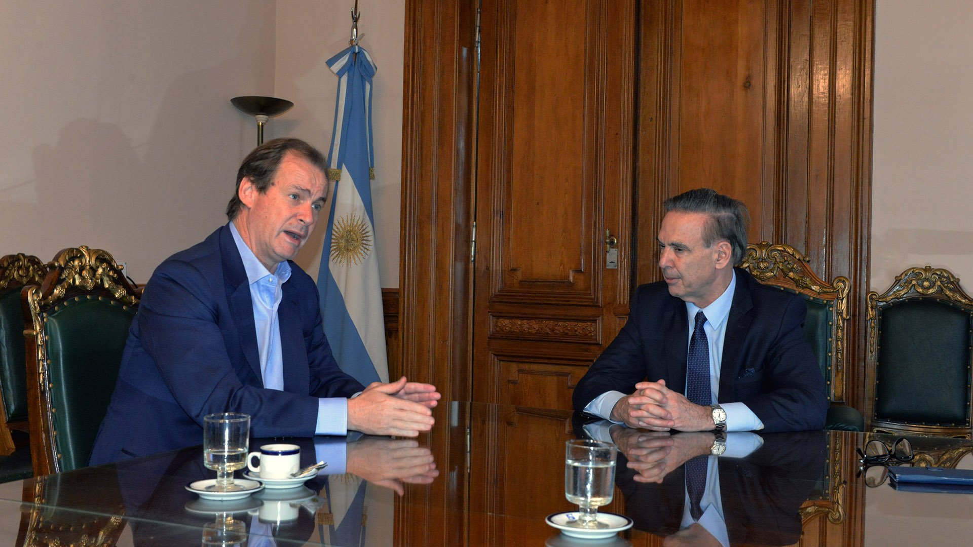 Gustavo Bordet y Miguel PIchetto, dos peronistas con divergencias sobre el frente electoral del PJ