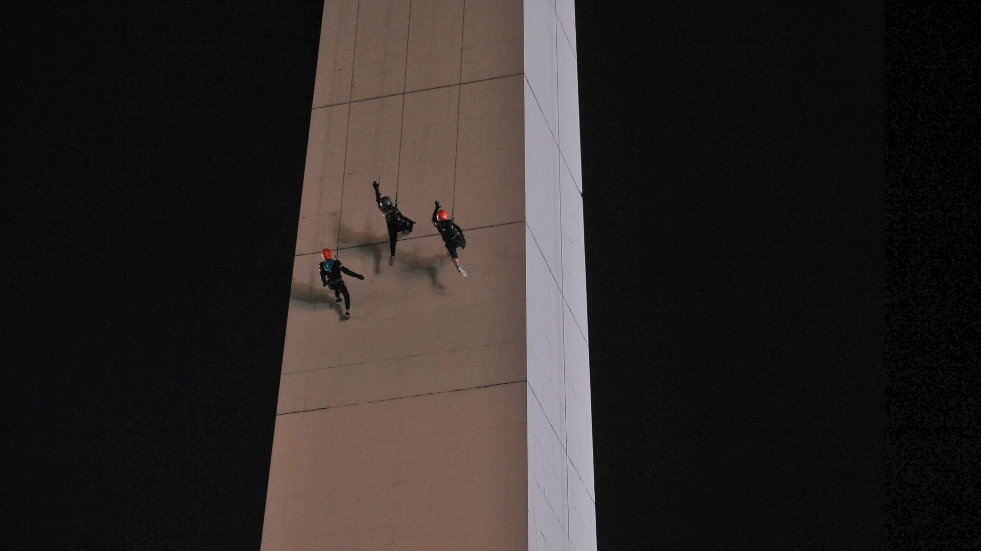 El ensayo que se realizó en el Obelisco (Patricio Murphy)