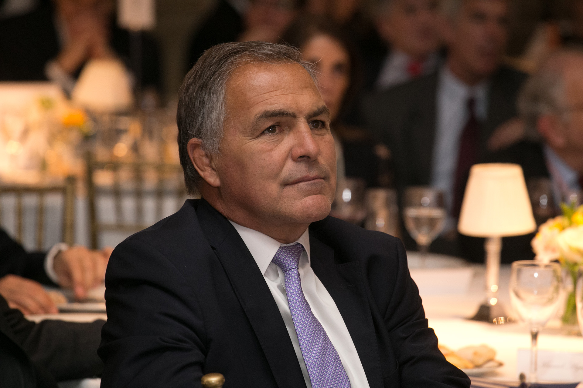 Manuel Aguirre, presidente de AmCham, quien presentó el libro “Las empresas de Estados Unidos y sus inversiones en Argentina”