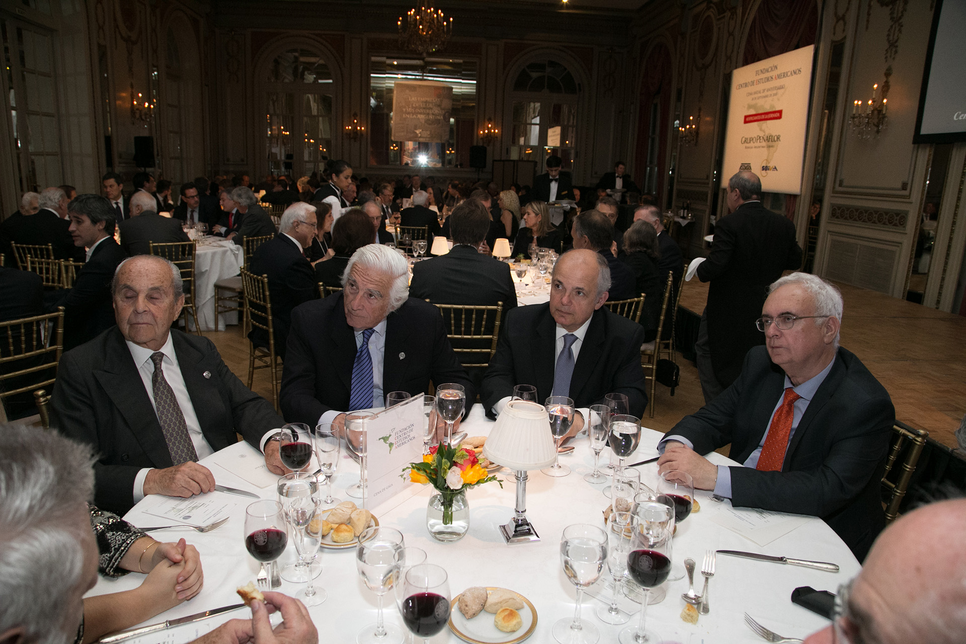 Horacio Gutiérrez. Luciano Miguens, Alejandro Fargosi y Carlos Manfroni