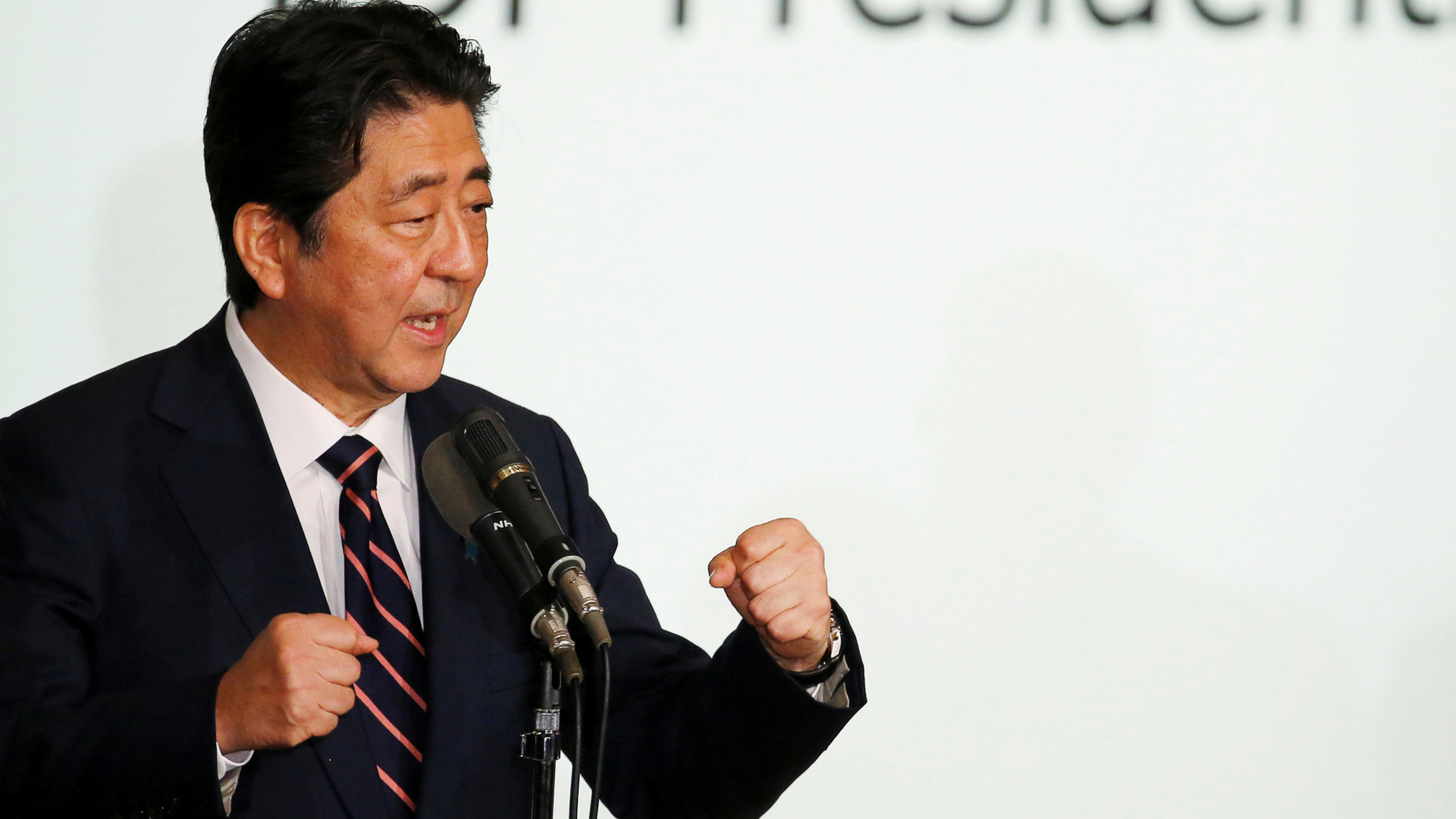Shinzo Abe, primer Ministro de Japón, durante la reciente cumbre del G20 en Osaka.