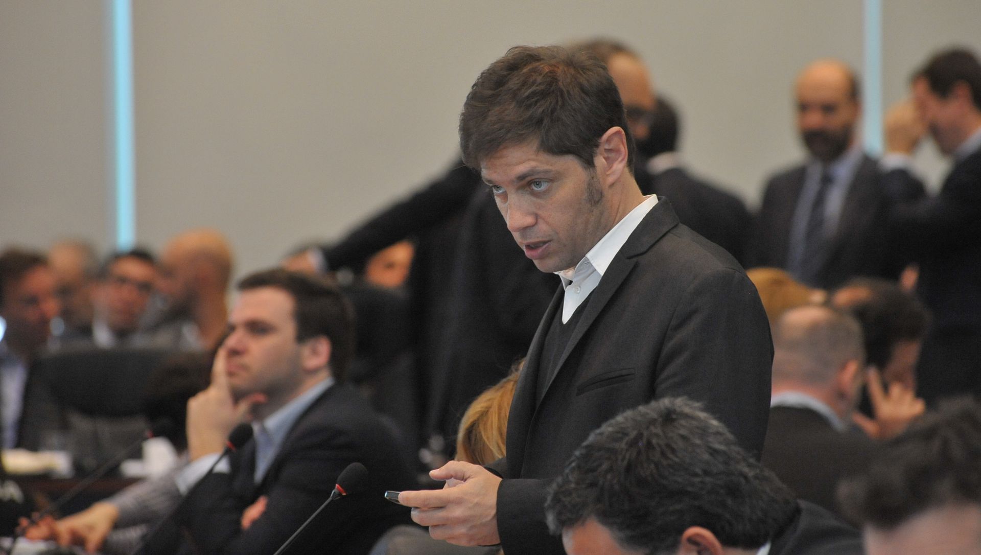 Axel Kiccilof, el candidato de Cristina Kirchner para la provincia de Buenos Aires (Patricio Murphy)