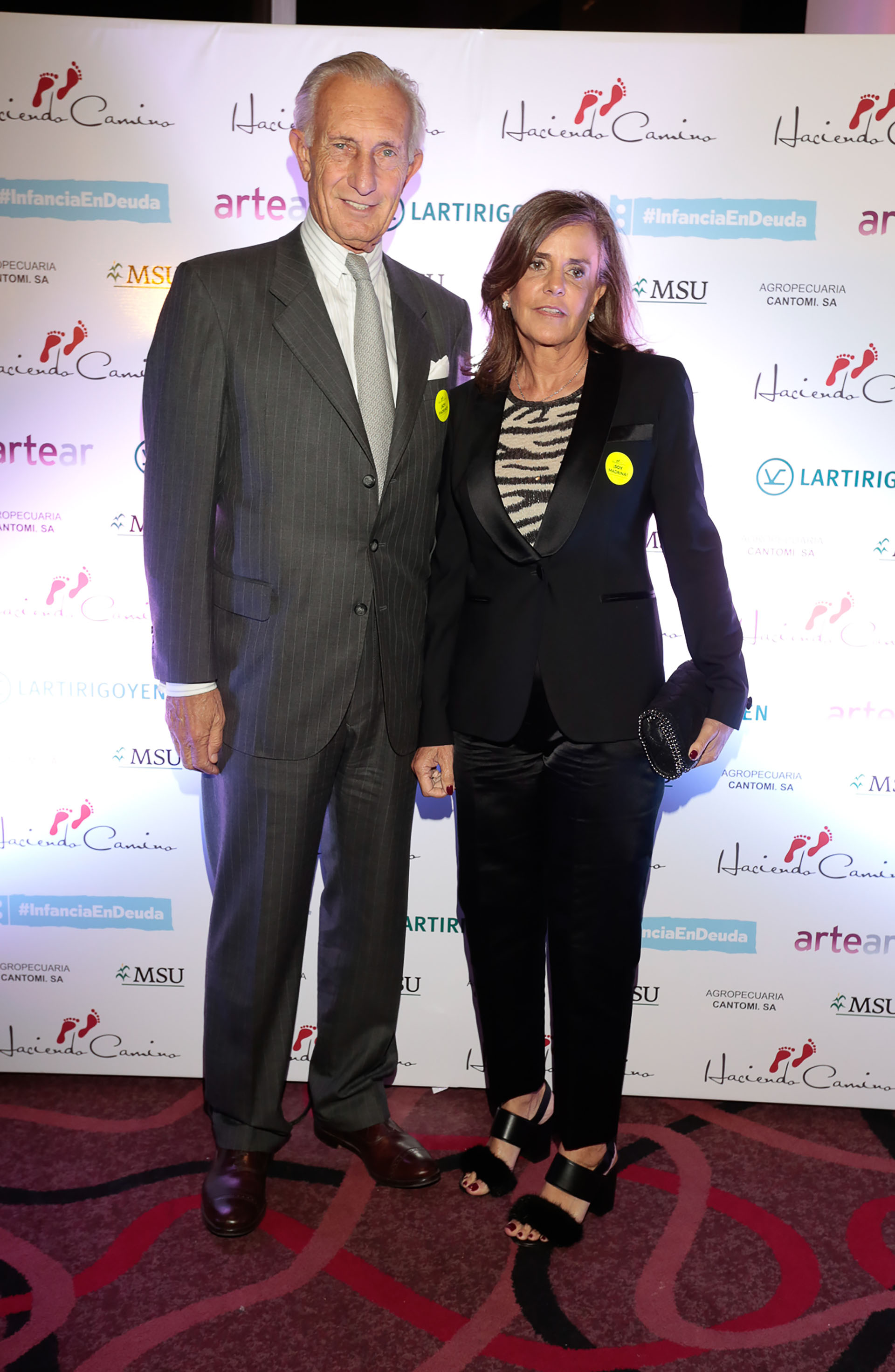 Jorge Neuss y Silvia Saravia de Neuss