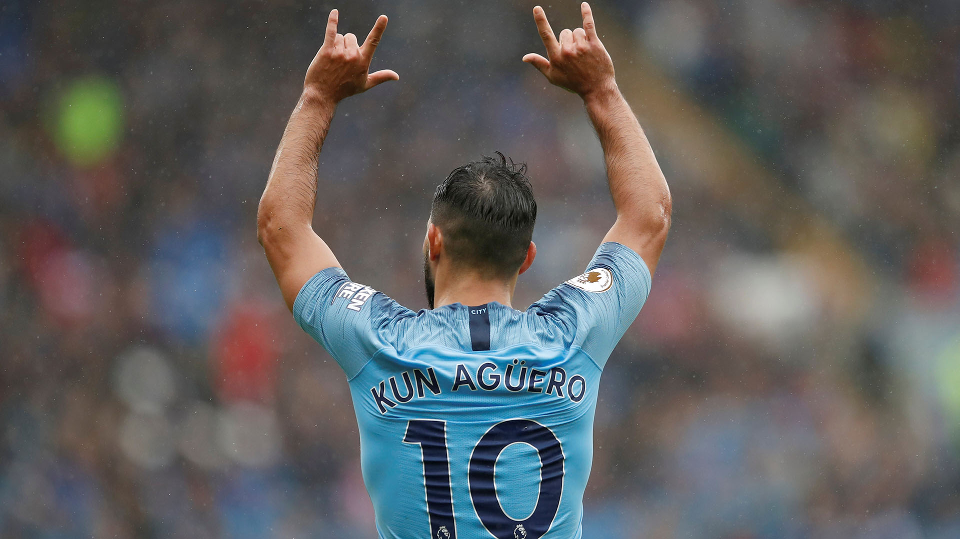 El Kun Agüero cambió de look (Reuters)