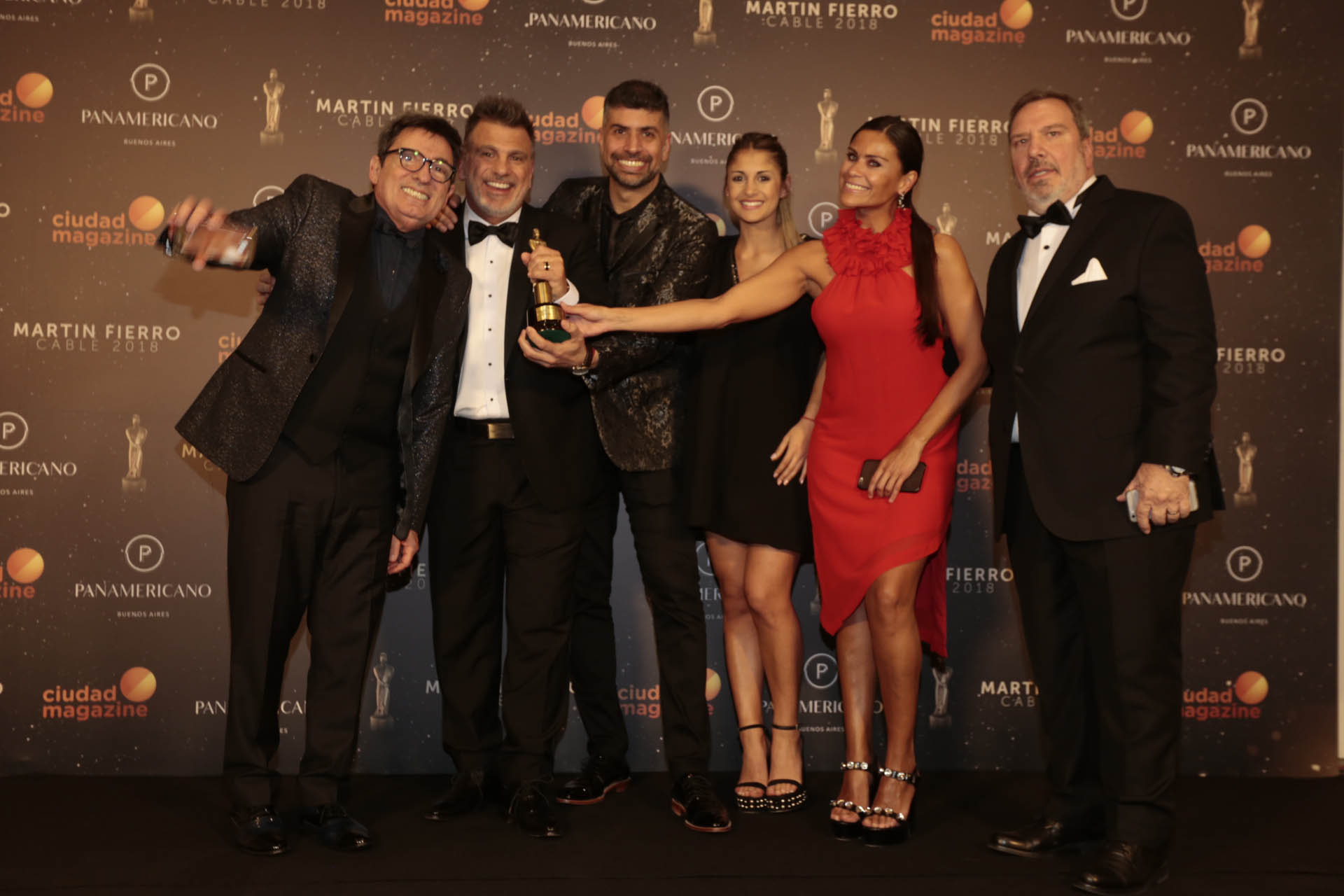 El equipo completo de Contámelo Todo (CN23) se consagró en el rubro magazine