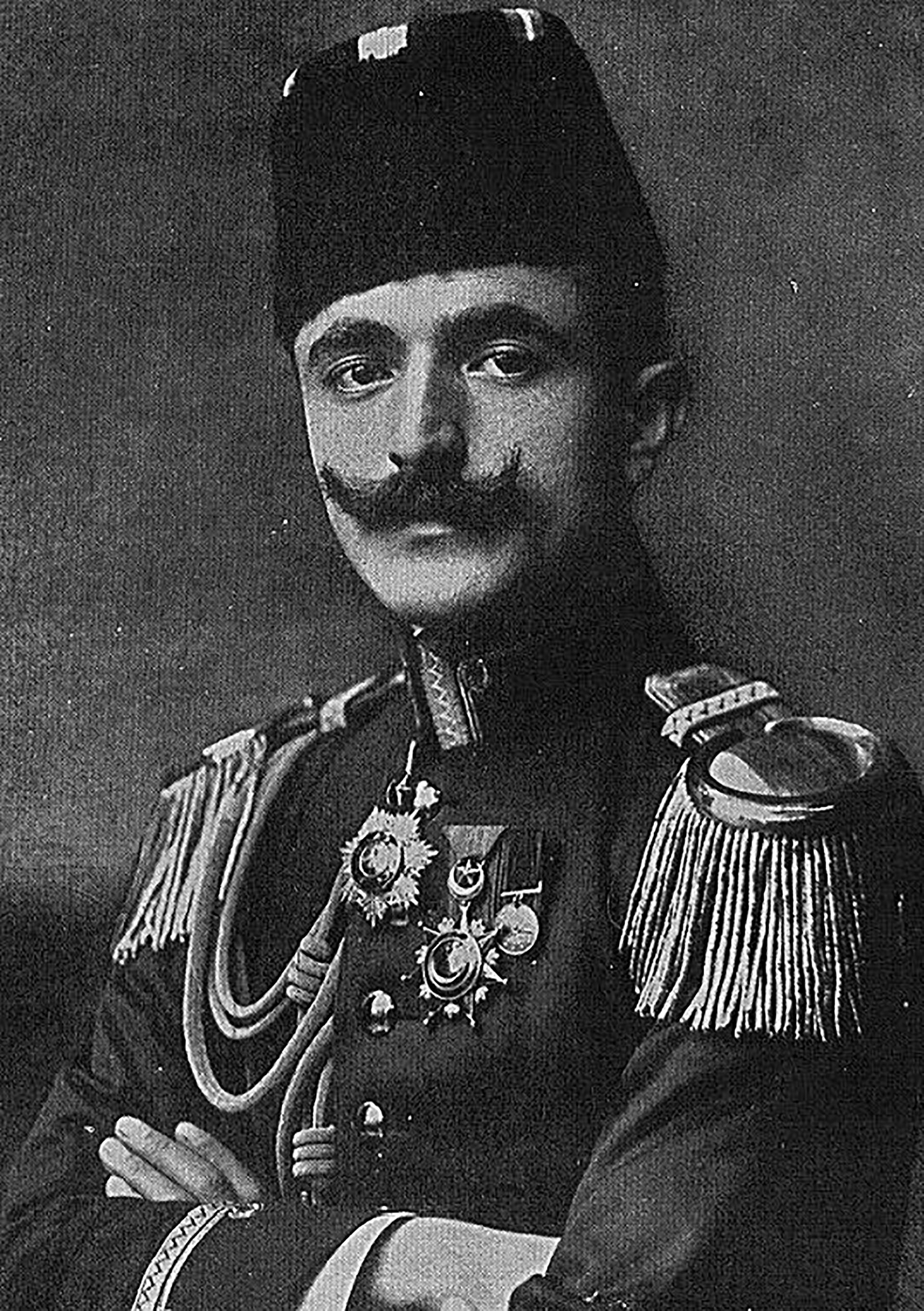 İsmail Enver, oficial otomano y líder de la Revolución de los Jóvenes Turcos (Wikipedia)