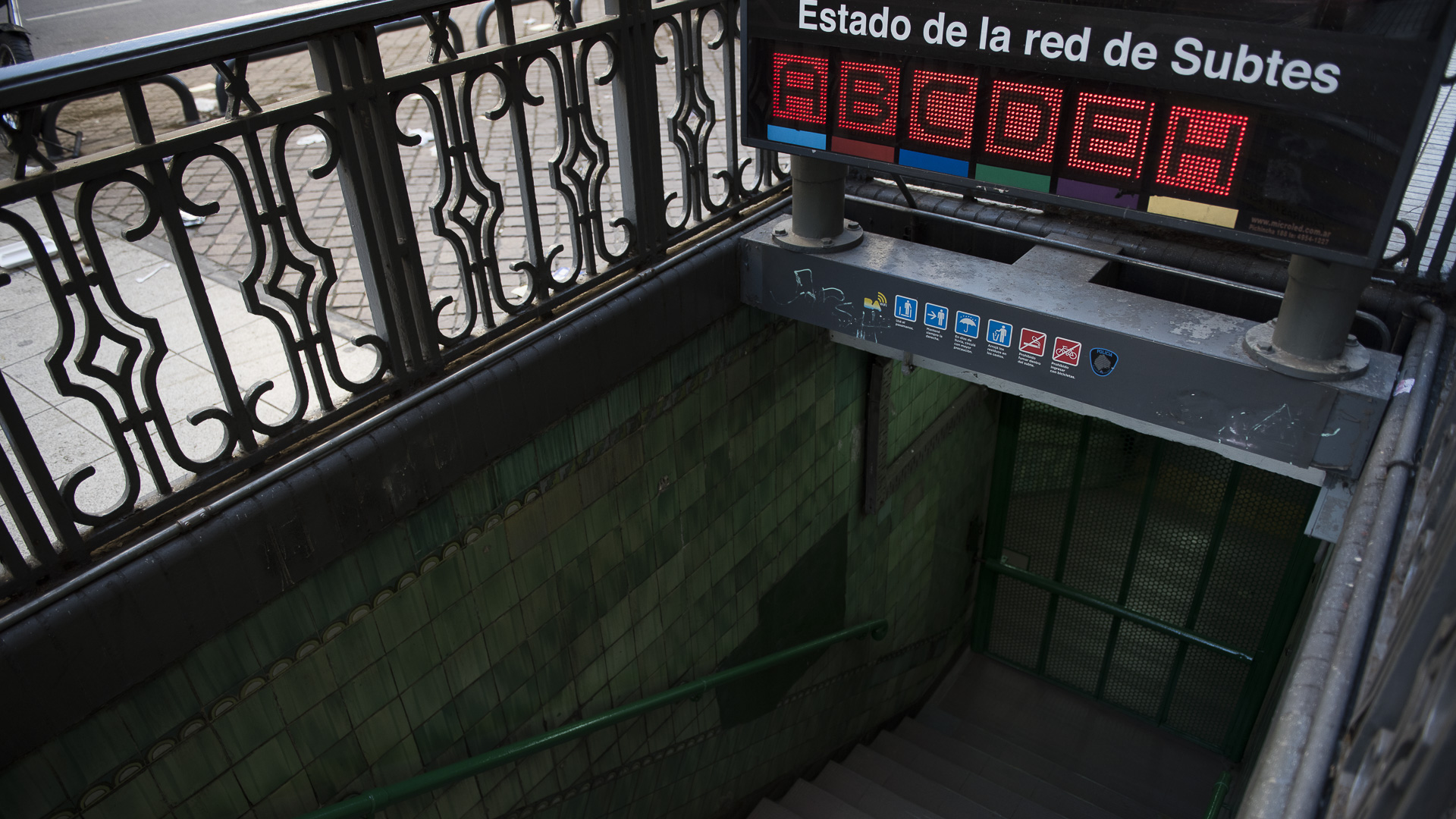 No funcionará ninguna línea de subtes (foto: Adrián Escandar)