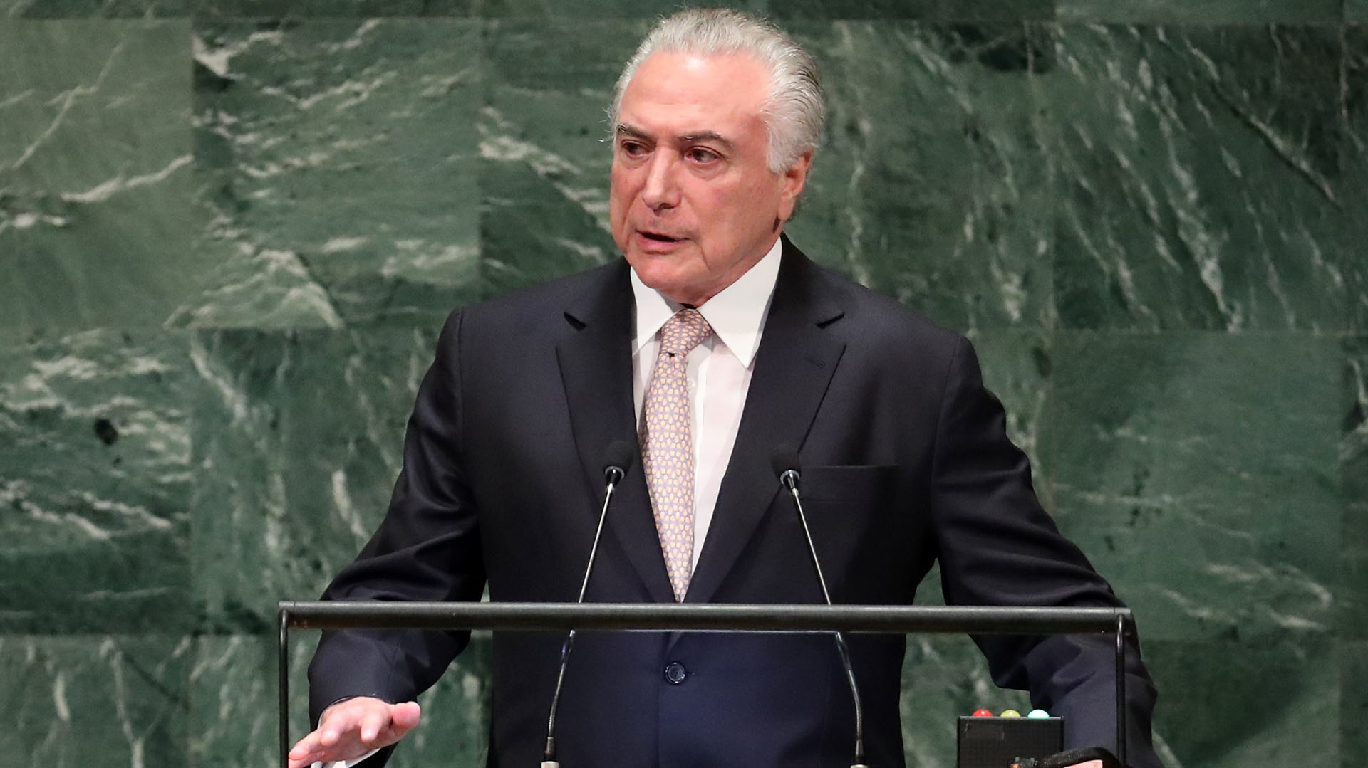 Michel Temer en la ONU (Reuters)