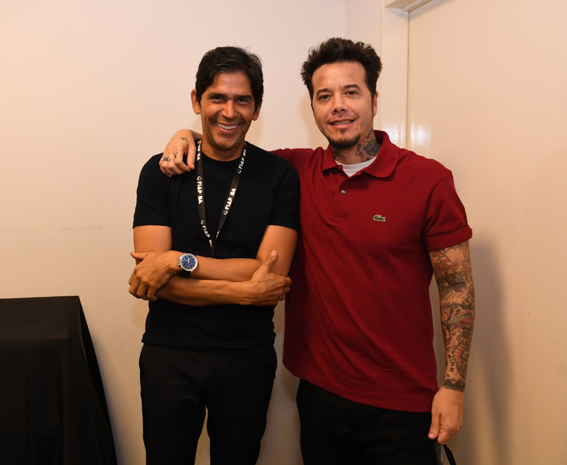 Marcos Santana, presidente de Telemundo Global Studios y factótum de las series éxito de la mayor cadena de habla hispana como “Luis Miguel, la serie”. Aquí en el FIAP y junto a Sebas Ortega, juntos producirán la versión para Telemundo de “El Marginal”