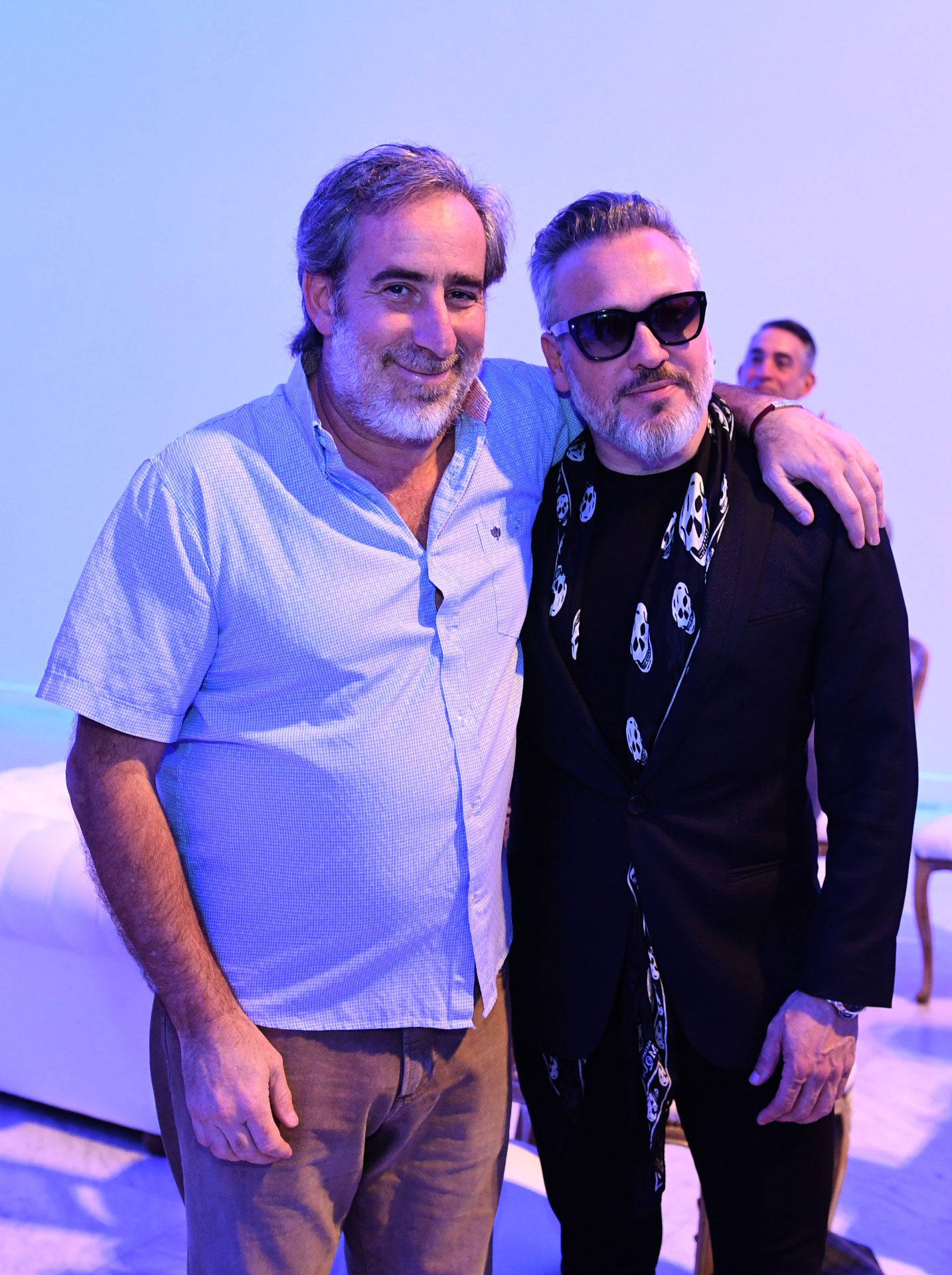 Cumbre de exitosos: Rodrigo Figueroa Reyes, FCB&Fire, socio y presidente FIAP 2018 y Diego Kolancowsky luego de su conferencia en el día 2 del FIAP