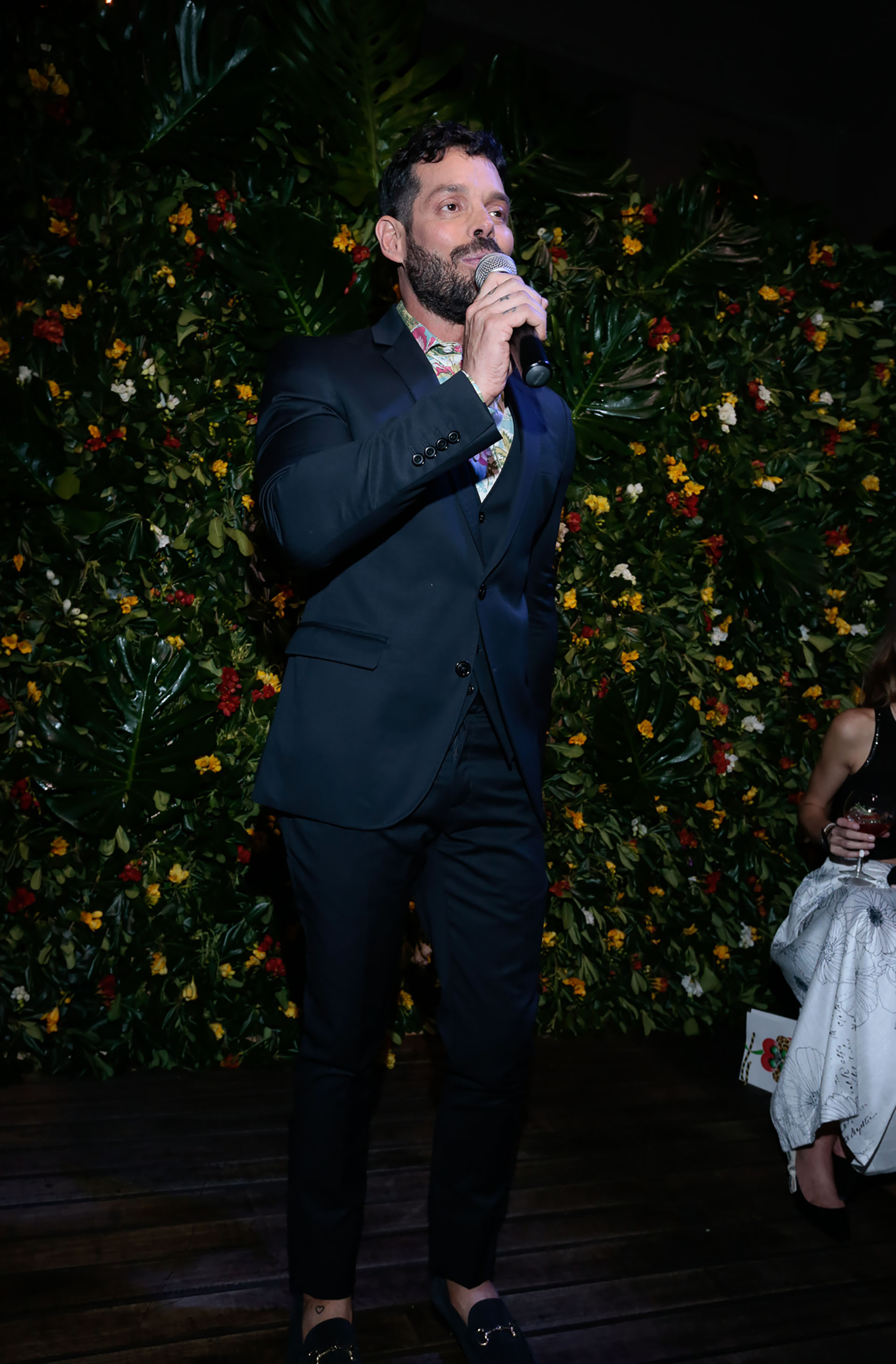Mariano Caprarola condujo el desfile