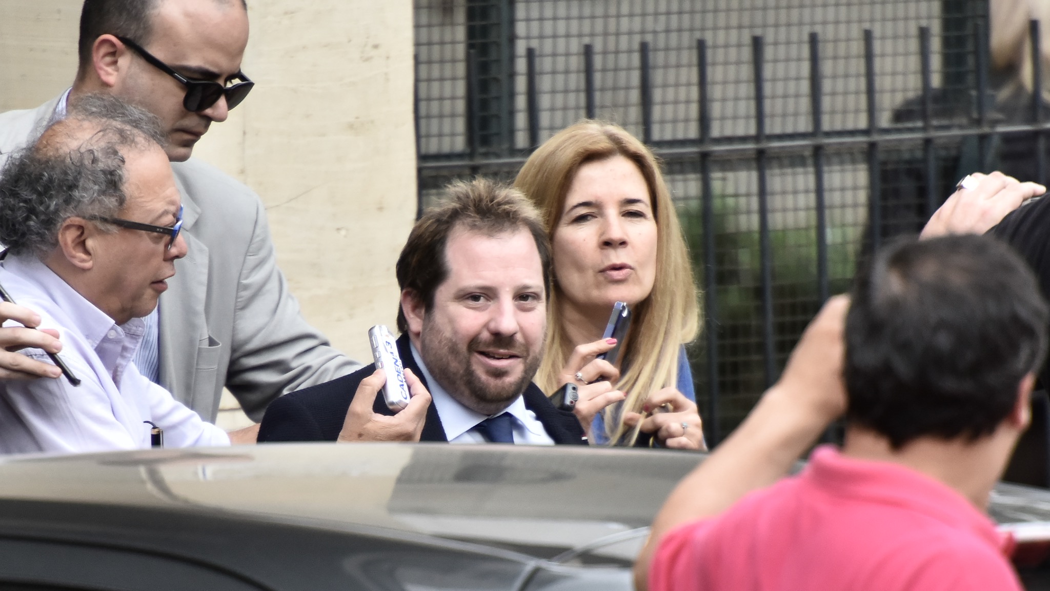 José Ottavis fue uno de los dirigentes que se presentó en indagatoria. Negó los cargos con un escrito