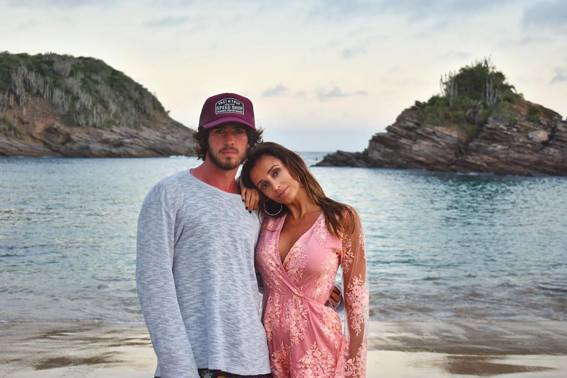 Paz Cornú con su hermano Iván