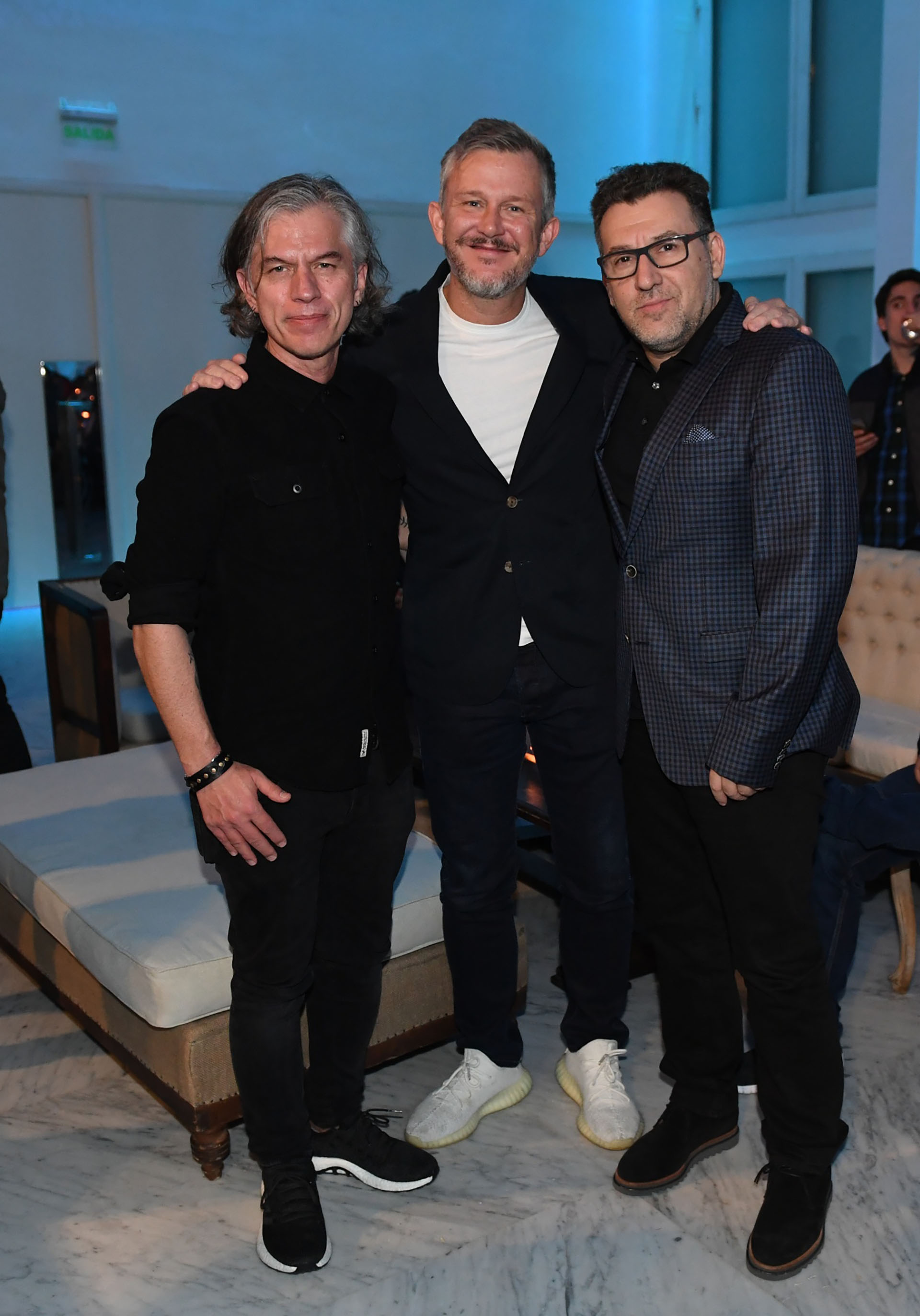 Héctor Fernández (Young México), Yosu Aranguena (Made) y Pepe Beker (Beker Socialand Mexico)