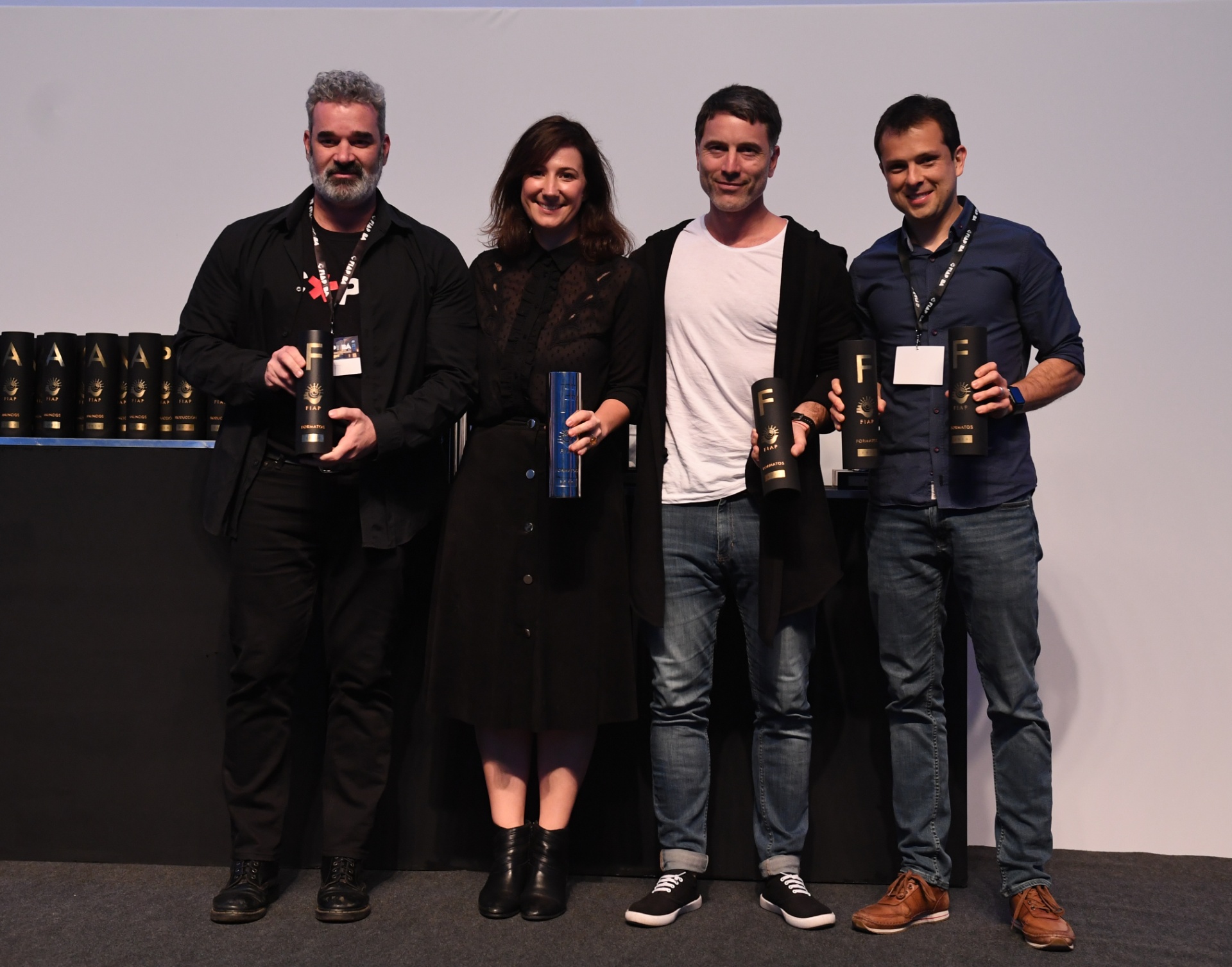 Queca Martinez, una de las grandes ganadoras de la noche de la entrega de premios FIAP 2018