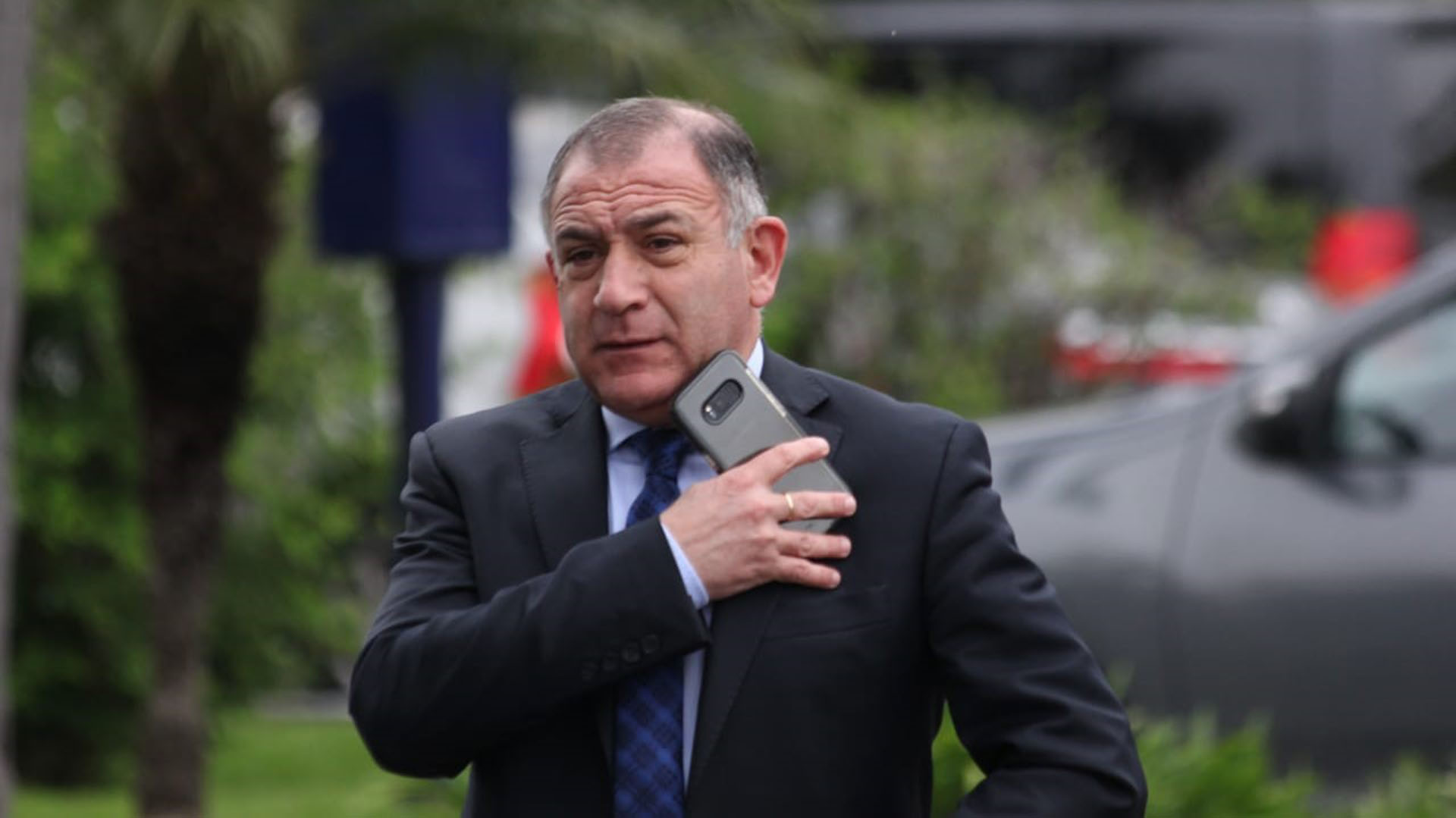 El ex embajador en Ecuador, Luis Juez (Matías Baglietto)