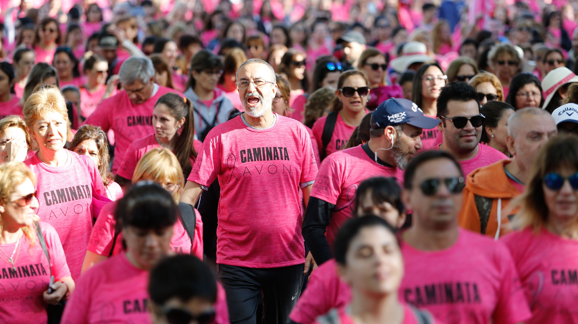 Durante la jornada también hubo una buena concurrencia de hombres