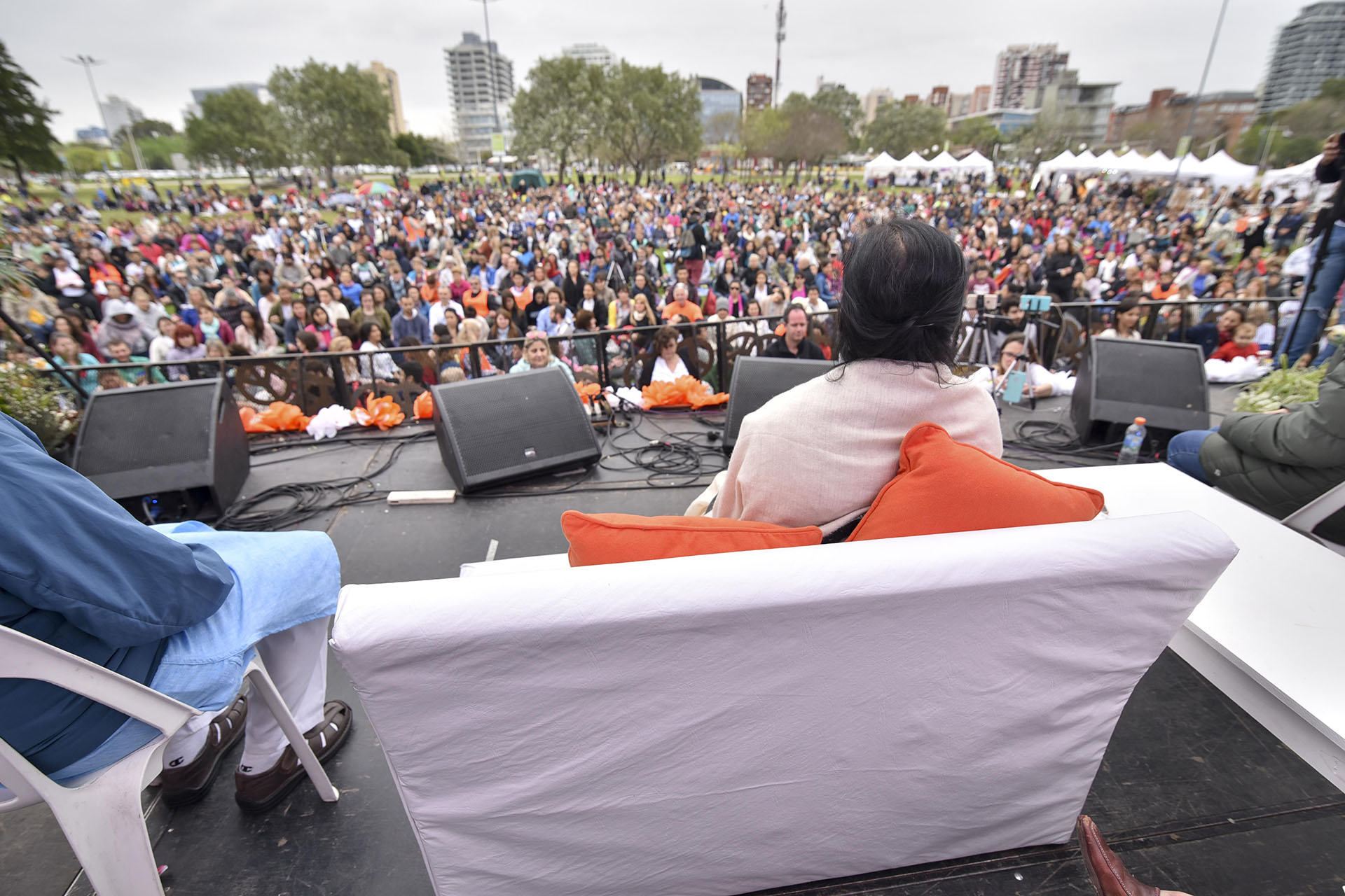 Alrededor de 10 mil personas se unieron al evento de entrada libre y gratuita
