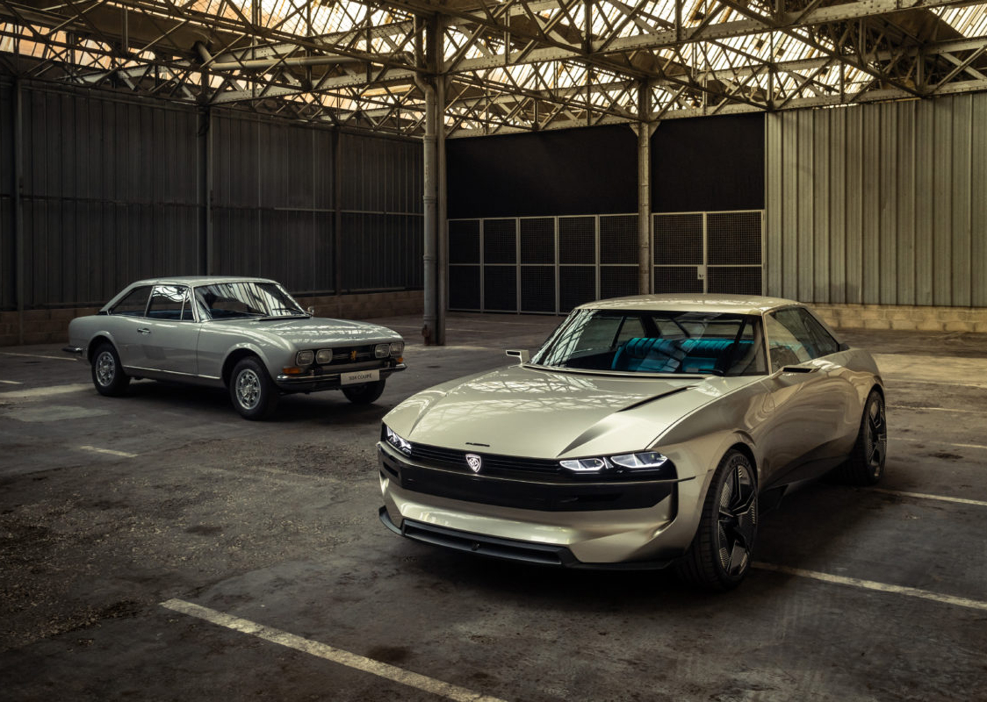 El antes y el después: el Peugeot 504 diseñado por Pininfarina que inspiró el Peugeot e-Legend Concept