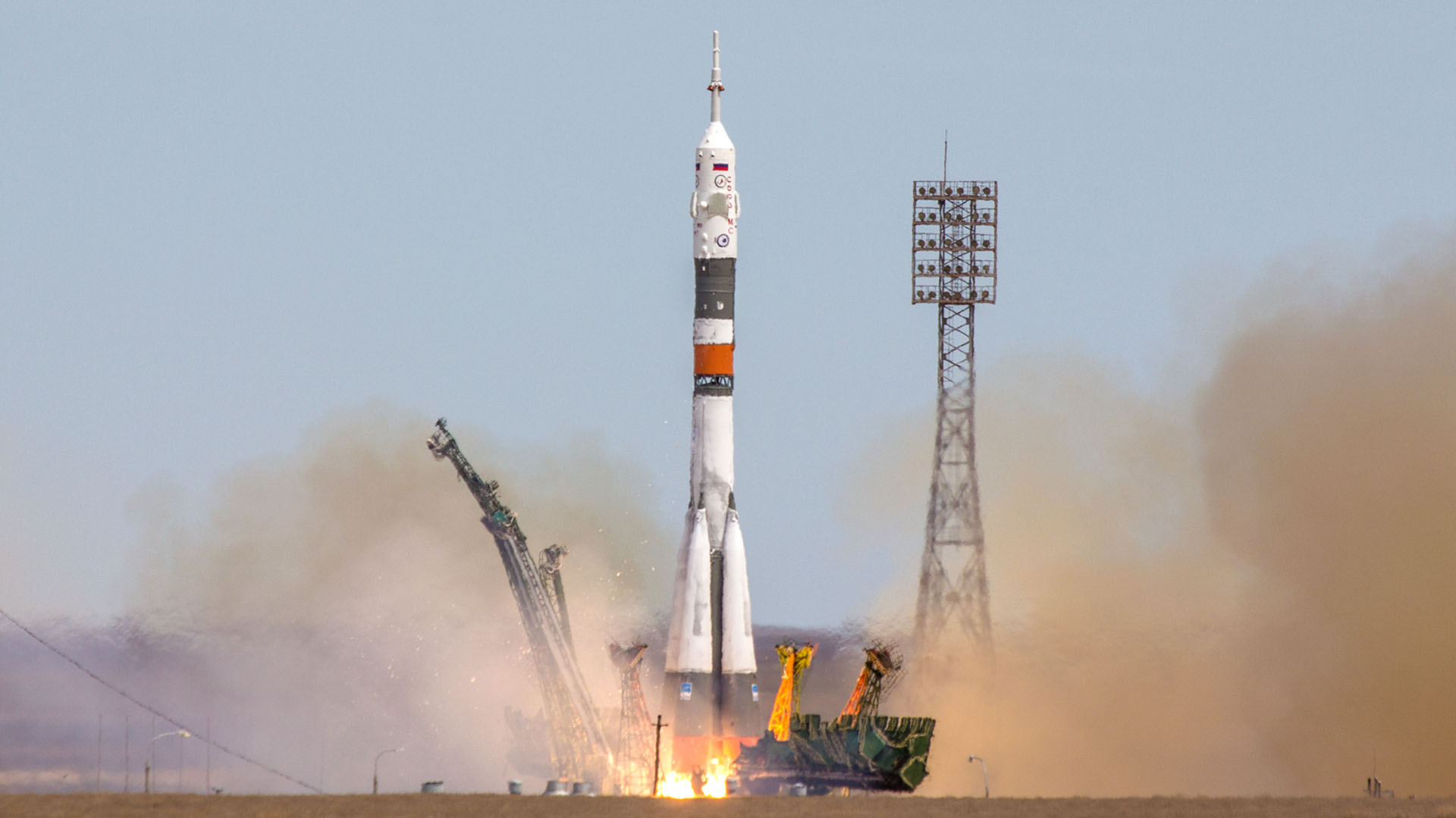 Kazajistán es sede del Cosmódromo Baikonur, el principal de la agencia espacial rusa Roscosmos y estación de partida de los astronautas de todo el mundo (Getty)