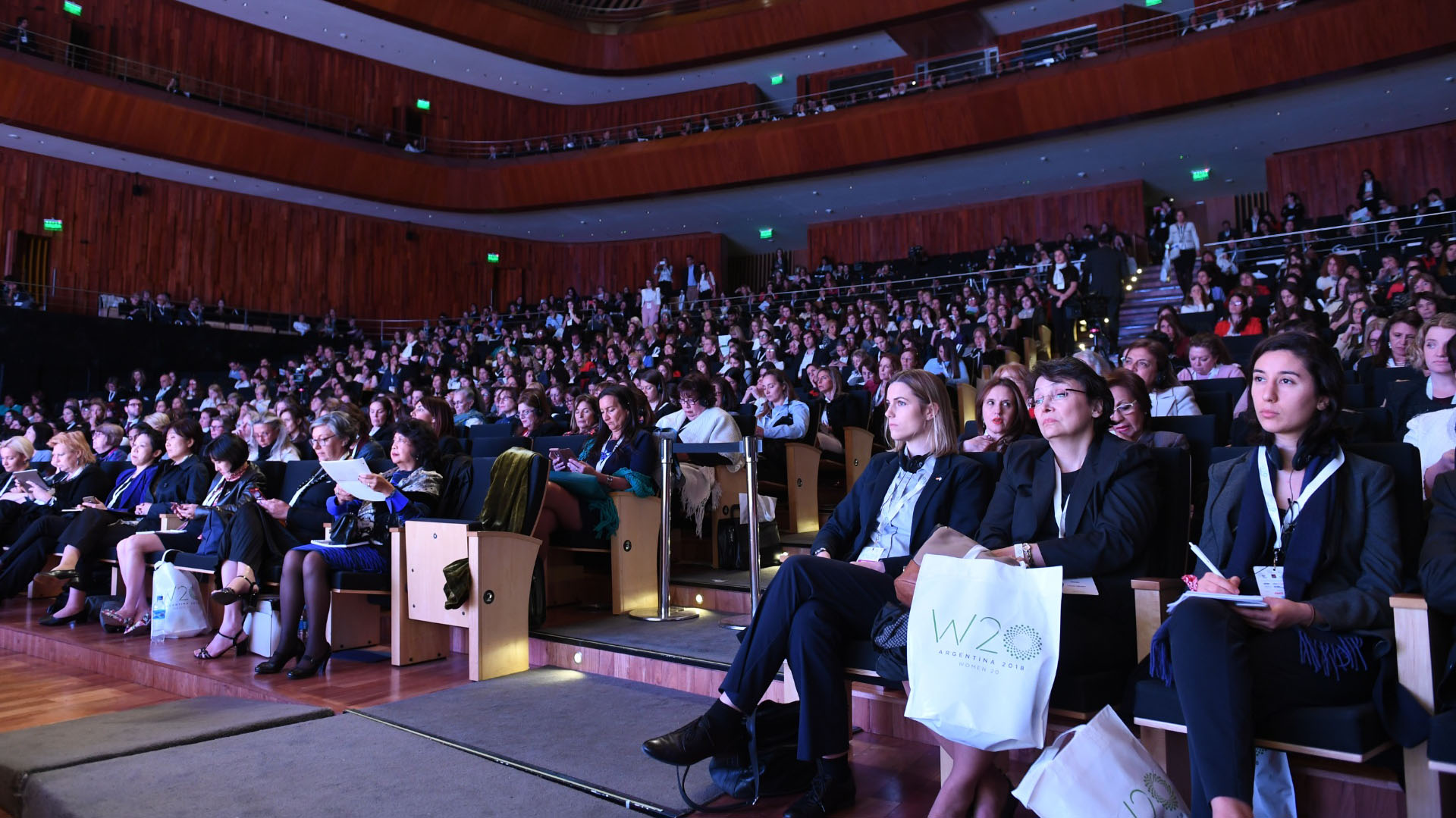 Cientos de mujeres participan del W20 Argentina