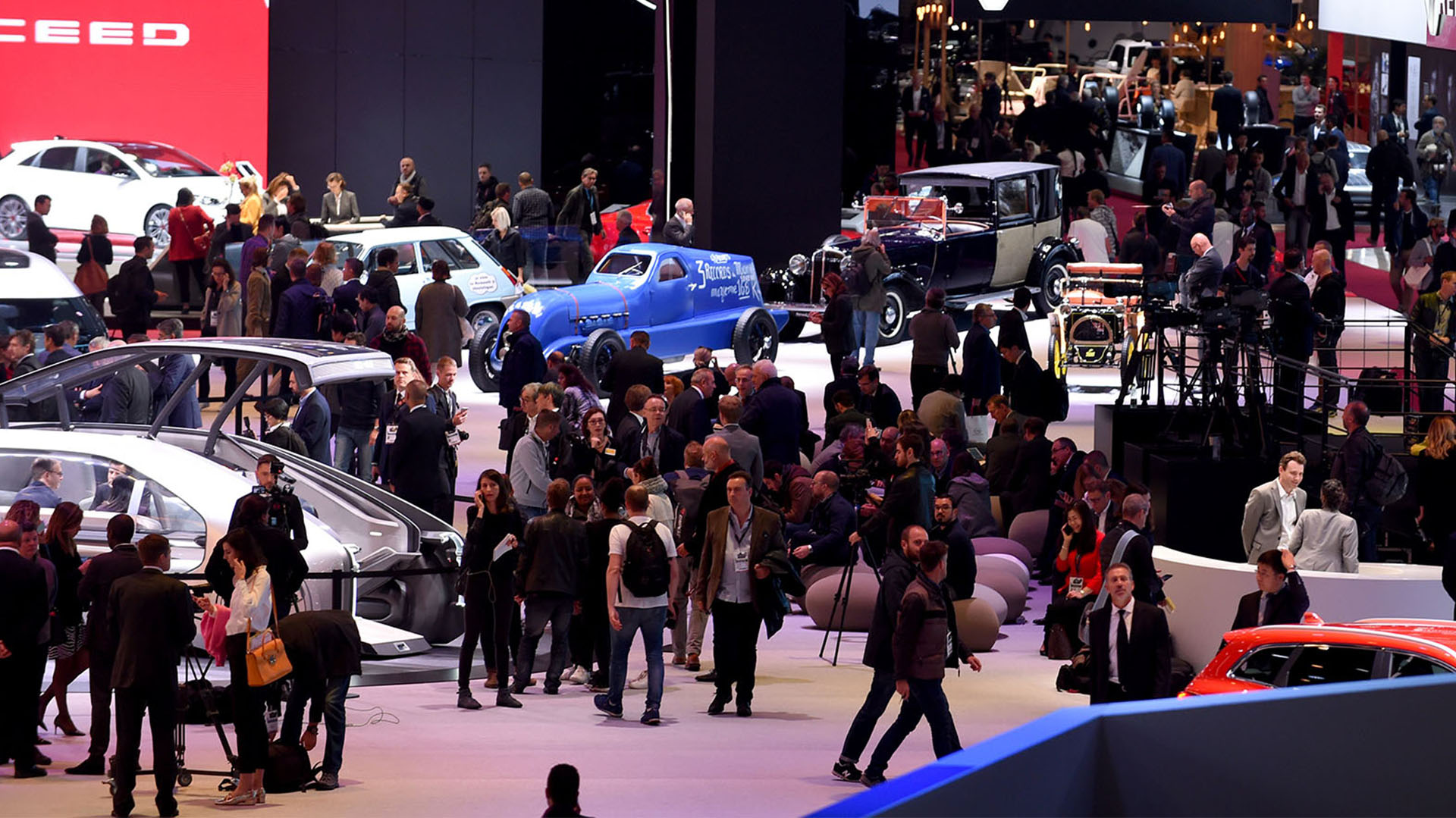 Las compañías de Adefa decidieron suspender la edición 2019 del Salón del Automóvil (AFP)