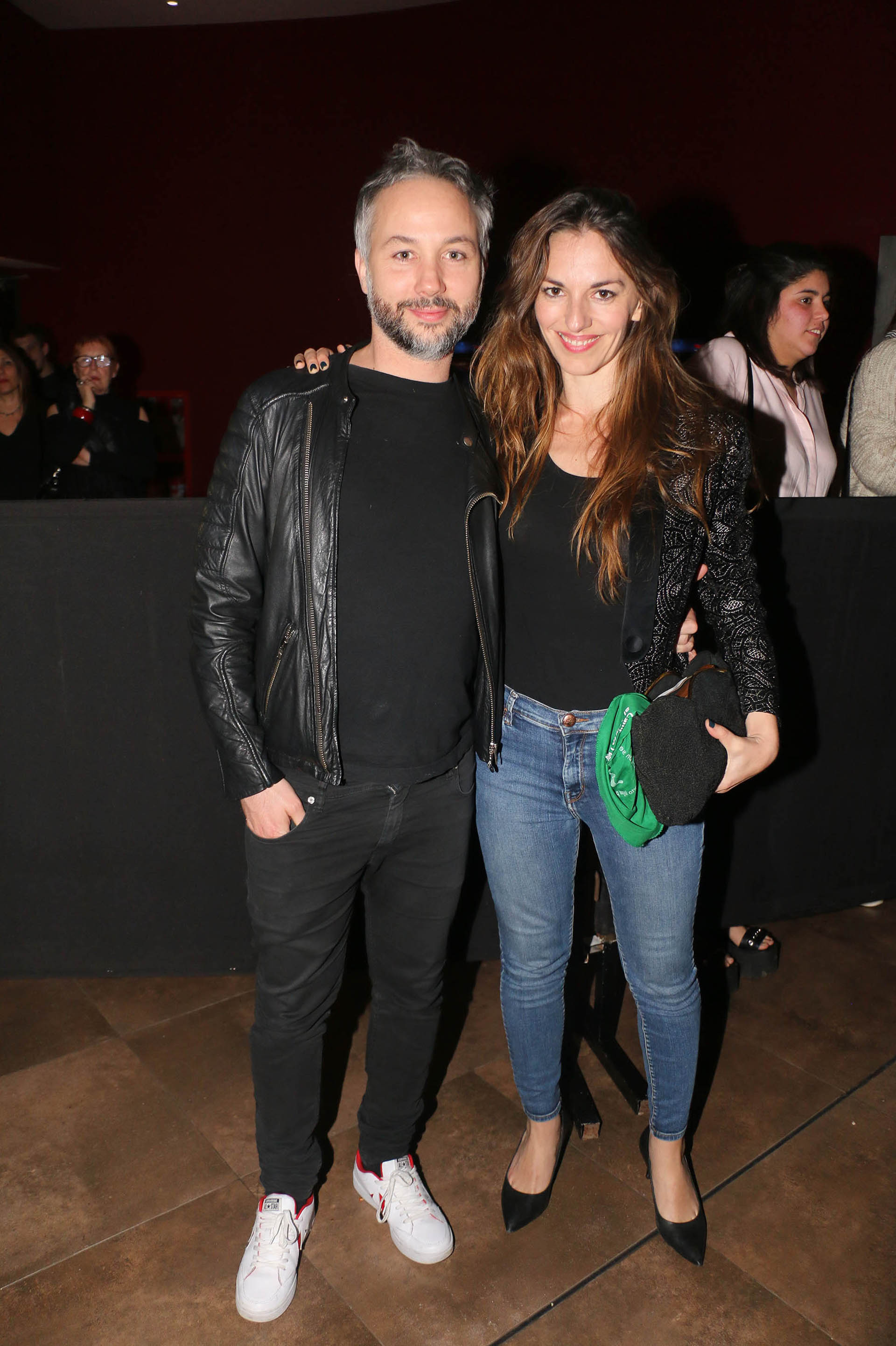 El periodista Diego Iglesias y su novia, la escritora y guionista Erika Halvorsen
