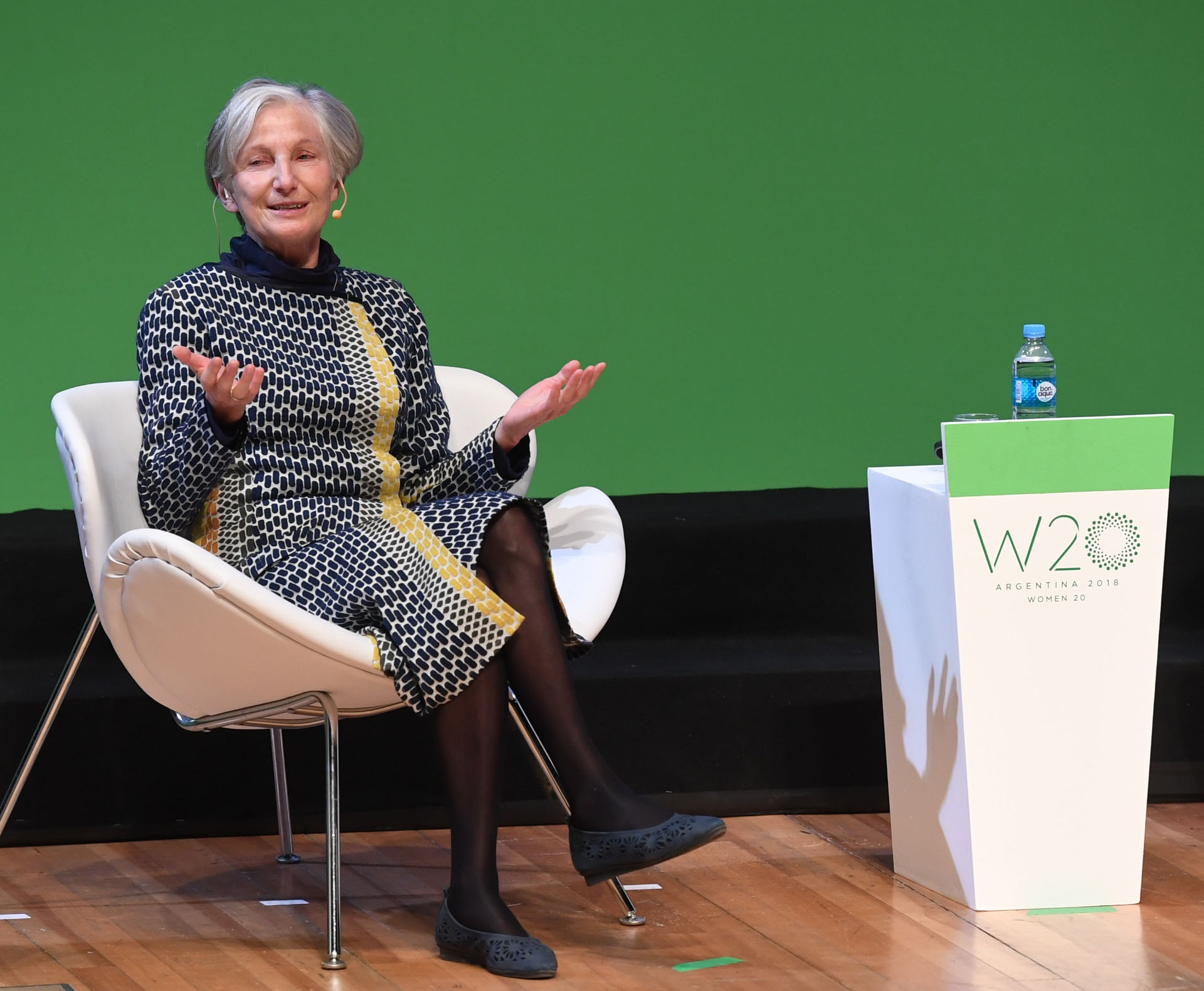 Irmgard Griss, ex presidente de la coste Suprema de Austria