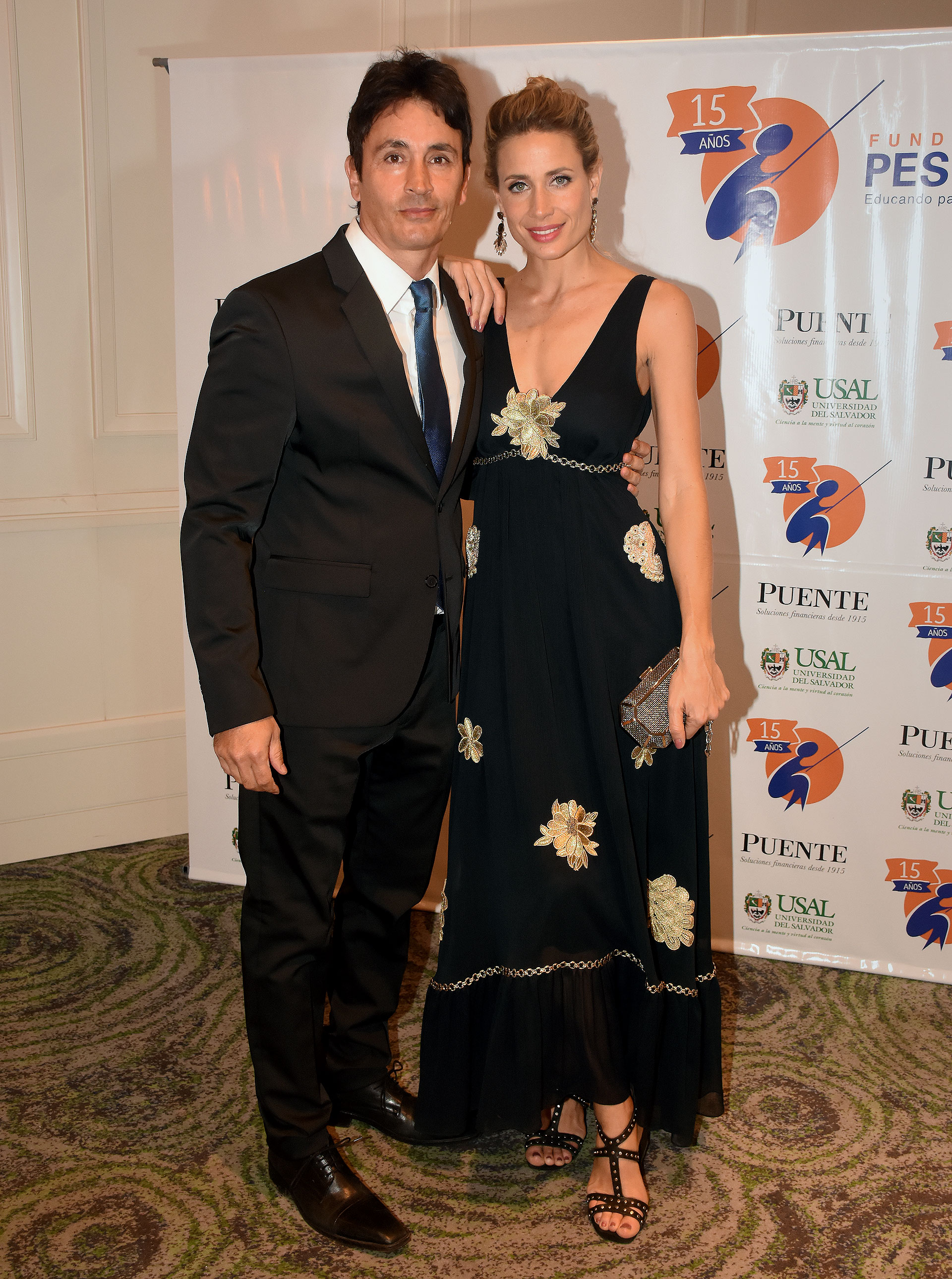 Sebastián Estevanez e Ivana Saccani