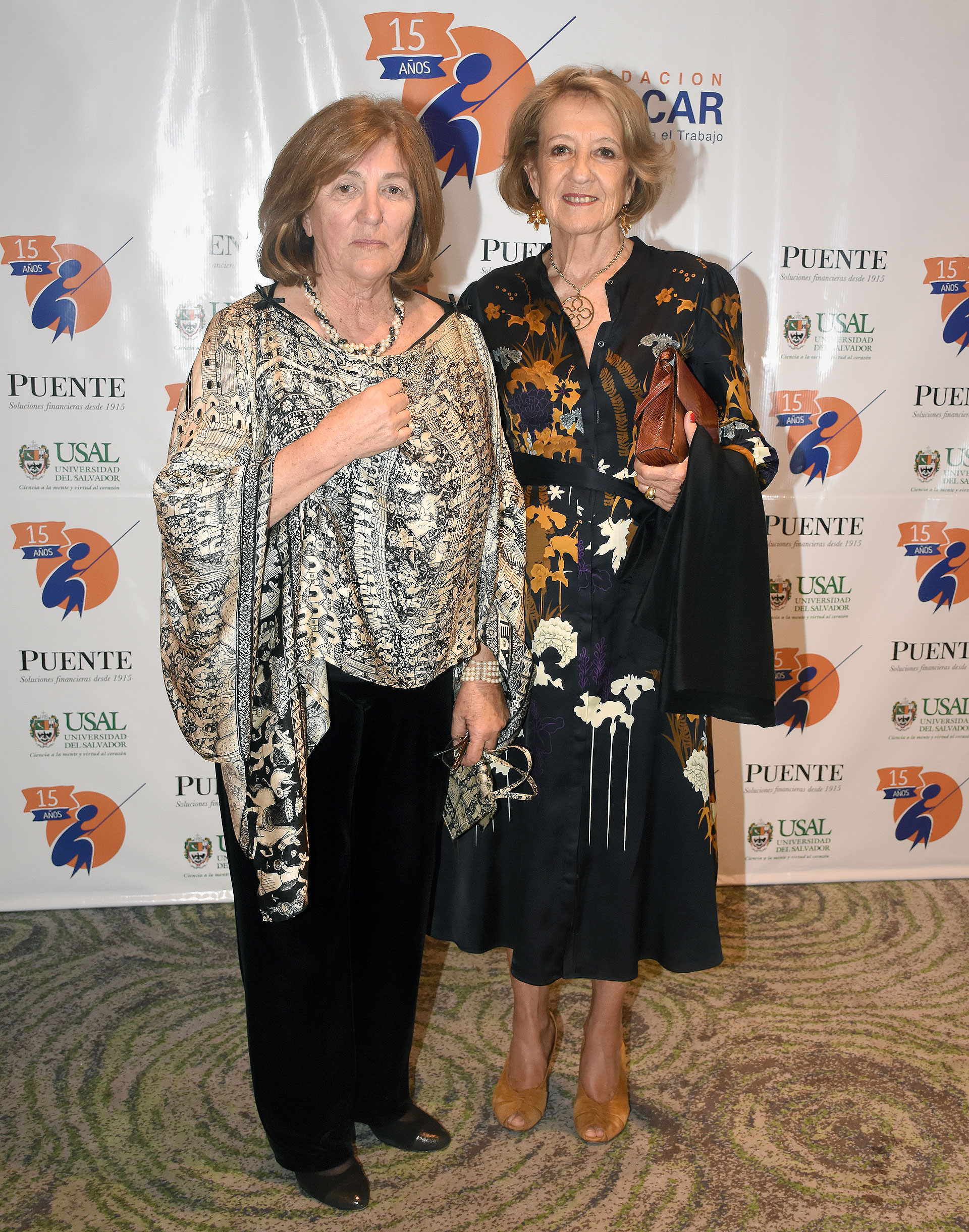 Silvia Uranga y María del Carmen Cerruti, madre de la reina Máxima de Holanda