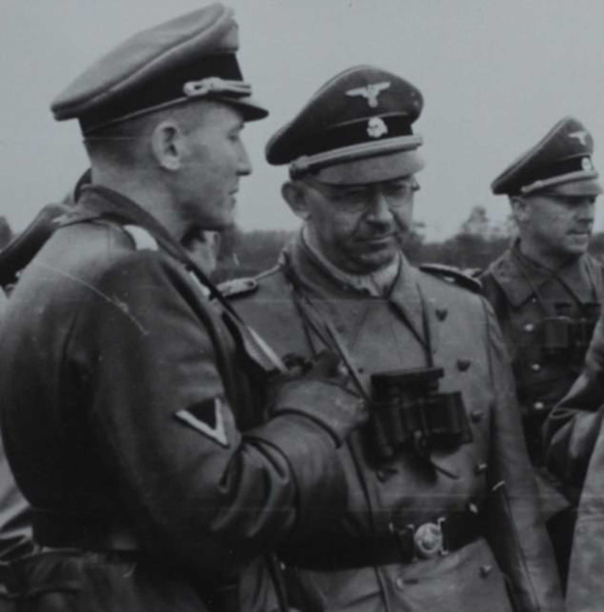Otto Gustav von Wächter junto a Heinrich Himmler (Horst Wachter)