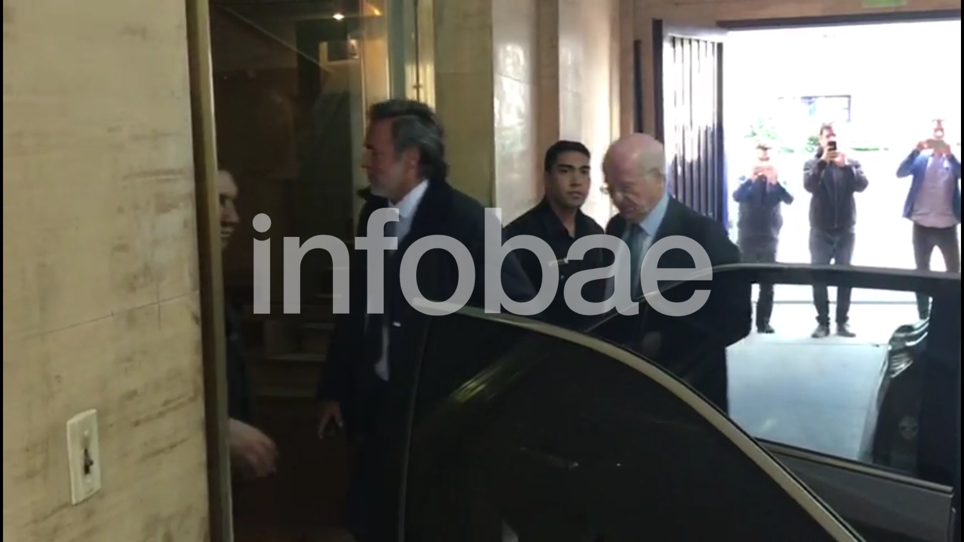 Rocca en su anterior visita a Comodoro Py