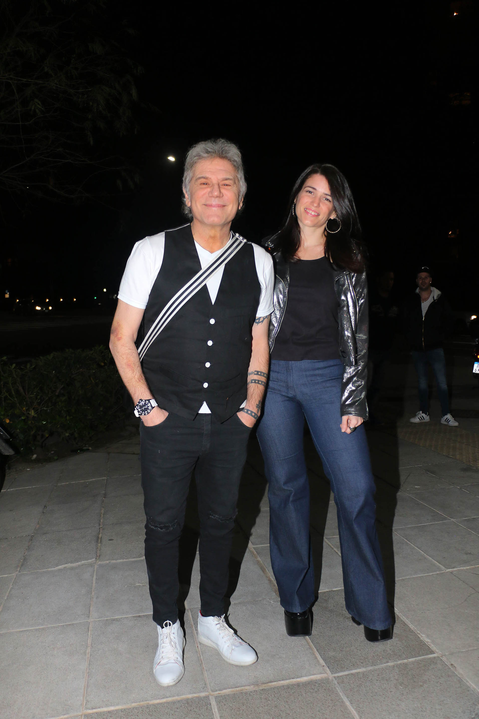 Beto Casella y su novia, Carolina Wyler