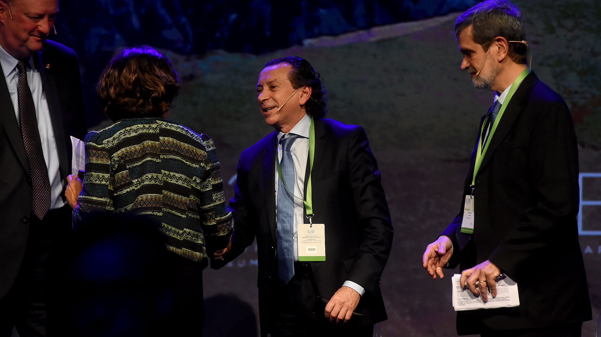 Dante Sica, ministro de Producción, y Fernando Landa, policy sherpa B20(Nicolás Stulberg)