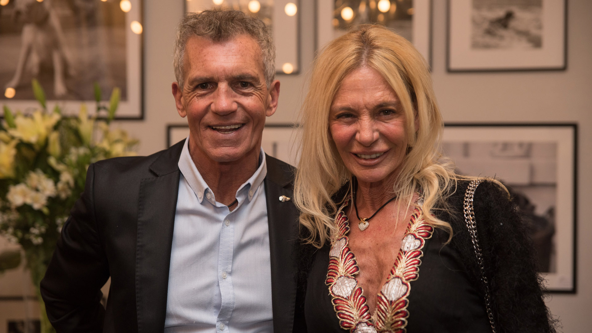 Ricardo Piñeiro y Claudia Gemelli
