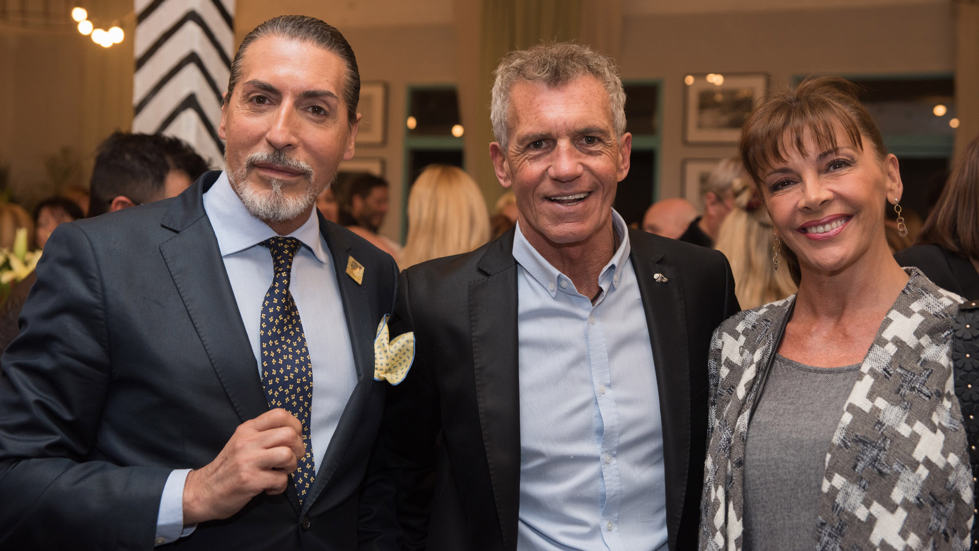 César Juricich, Ricardo Piñeiro, Fabiana Araujo