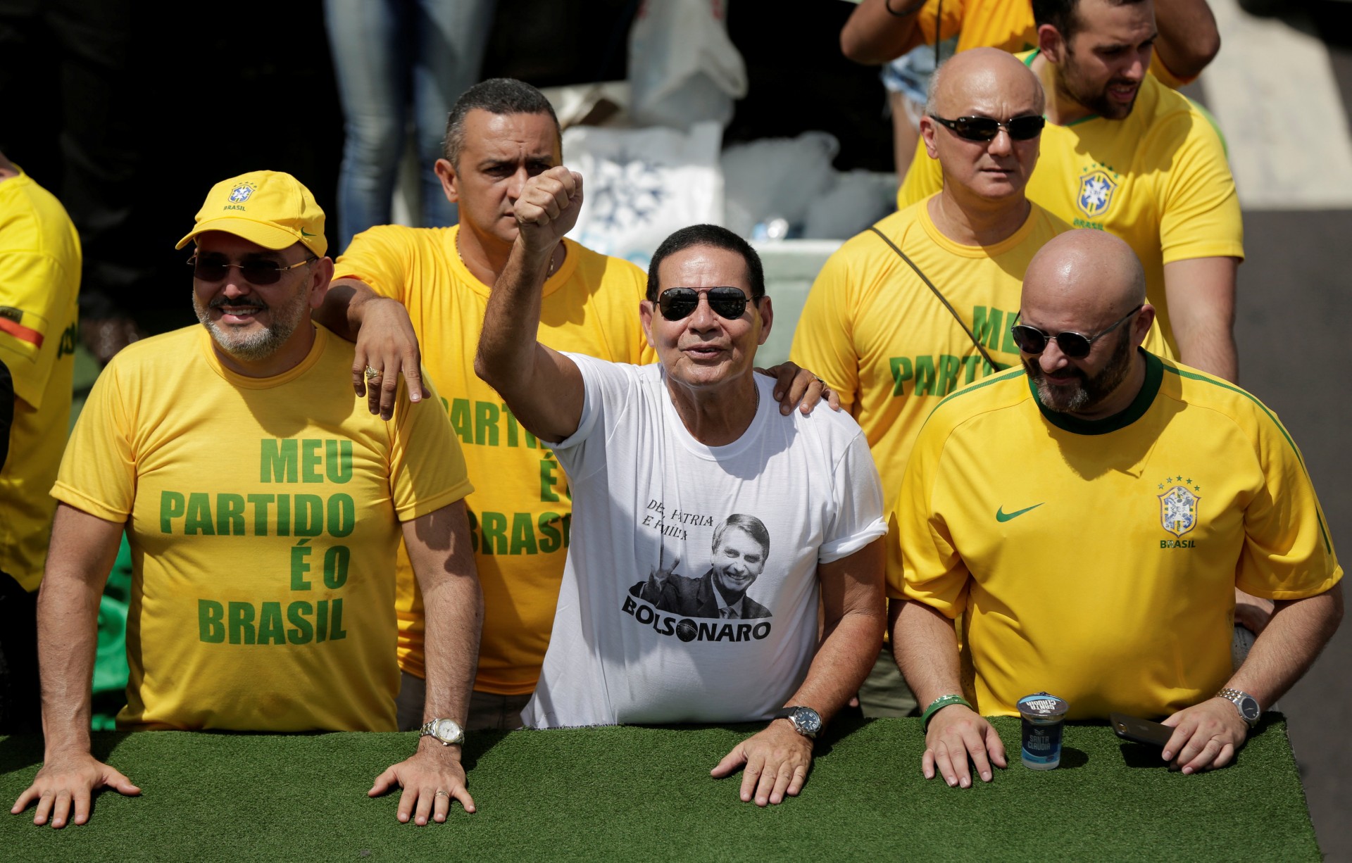 El general Hamilton Mourao, futuro vicepresidente de Brasil (REUTERS/Bruno Kelly)