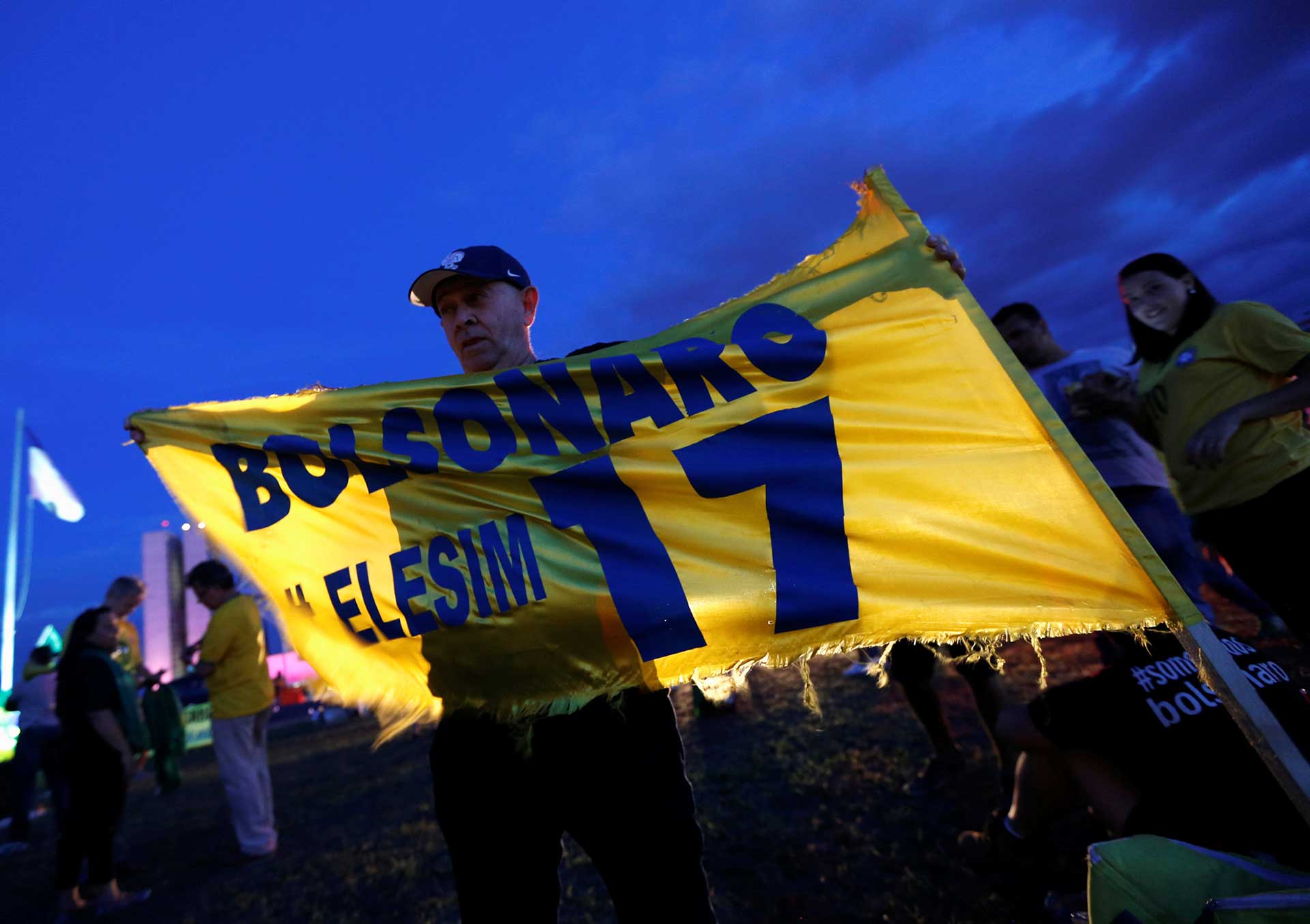 En total, Jair Bolsonaro lideró en 17 de los 27 estados del país, obteniendo más del 50% de los votos en nueve de ellos
