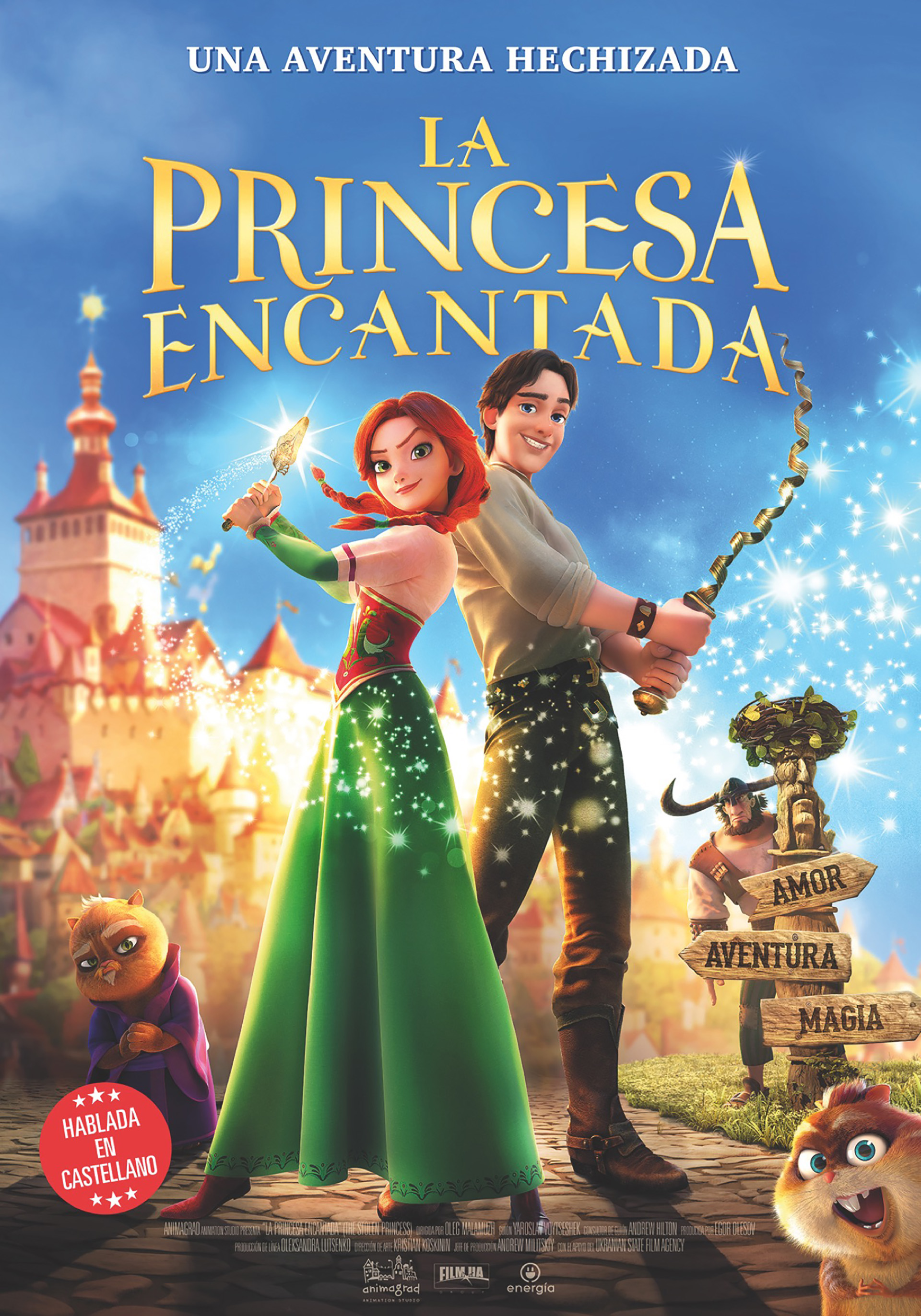 LA PRINCESA ENCANTADA, estrenó el 20 de Septiembre, parece para chicos pero es para toda la familia…