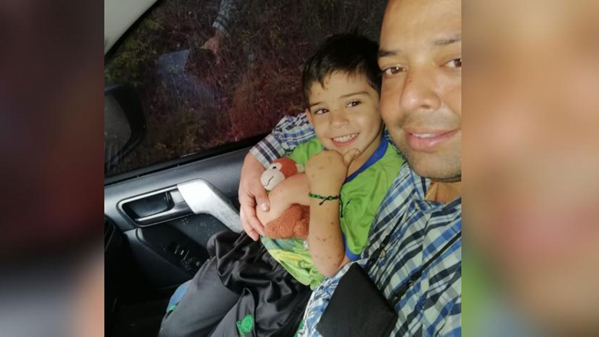 La primera imagen del pequeño Cristo José Contreras tras su liberación