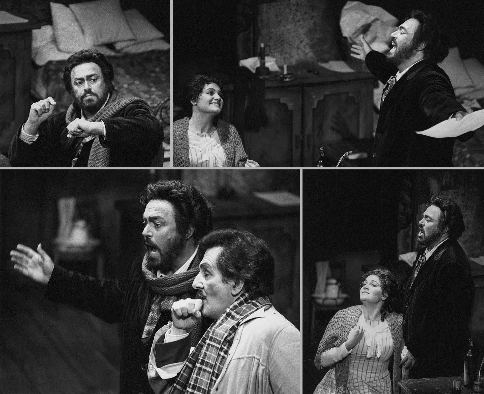 La representación de 1987 contó con Luciano Pavarotti (Maximo Parpagnoli)