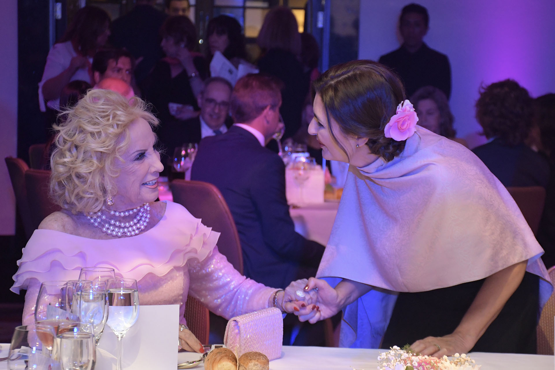 Mirtha Legrand y María Gabriela Berta