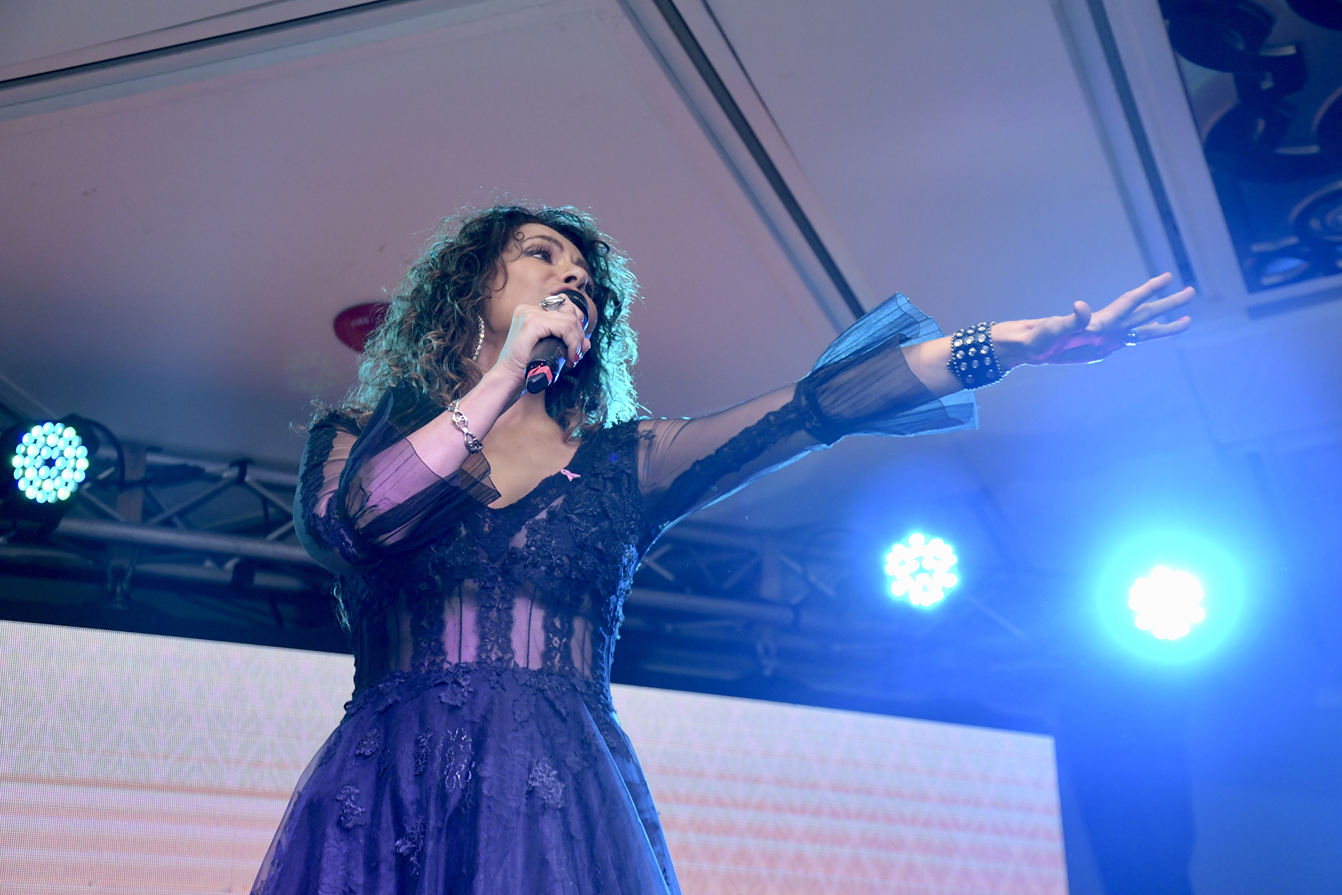 Patricia Sosa cantó ‘Un largo camino ‘