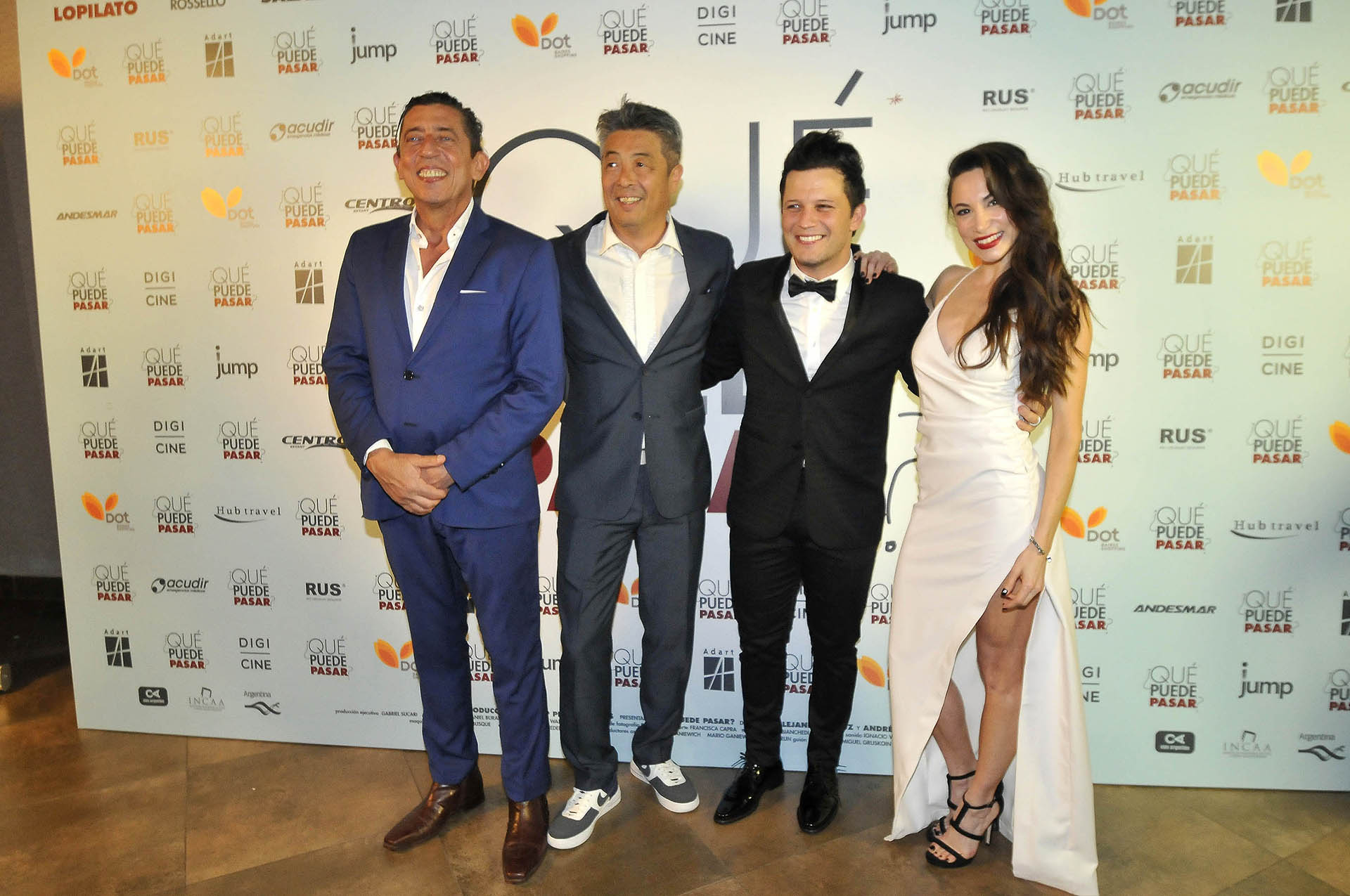 Alejandro Muller, Chang Sung Kim, Darío Lopilato y Magui Bravi