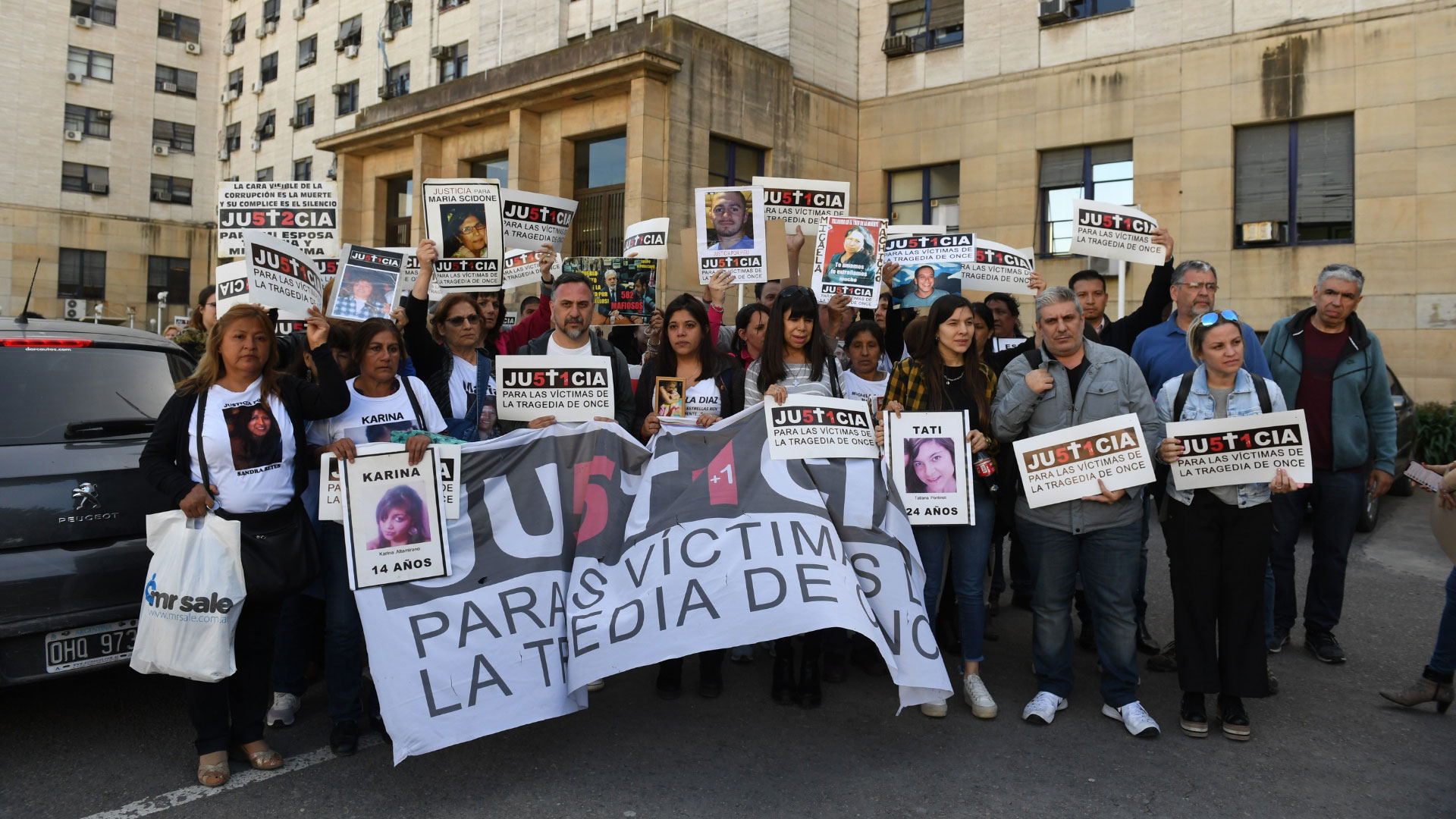 Los familiares de las 51 víctimas de la tragedia de Once, unidos siempre pidieron justicia (Maximiliano Luna)