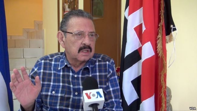 El diputado oficialista Jacinto Suárez habla con la Voz de América sobre las denuncias contra el presidente Daniel Ortega (VOA)