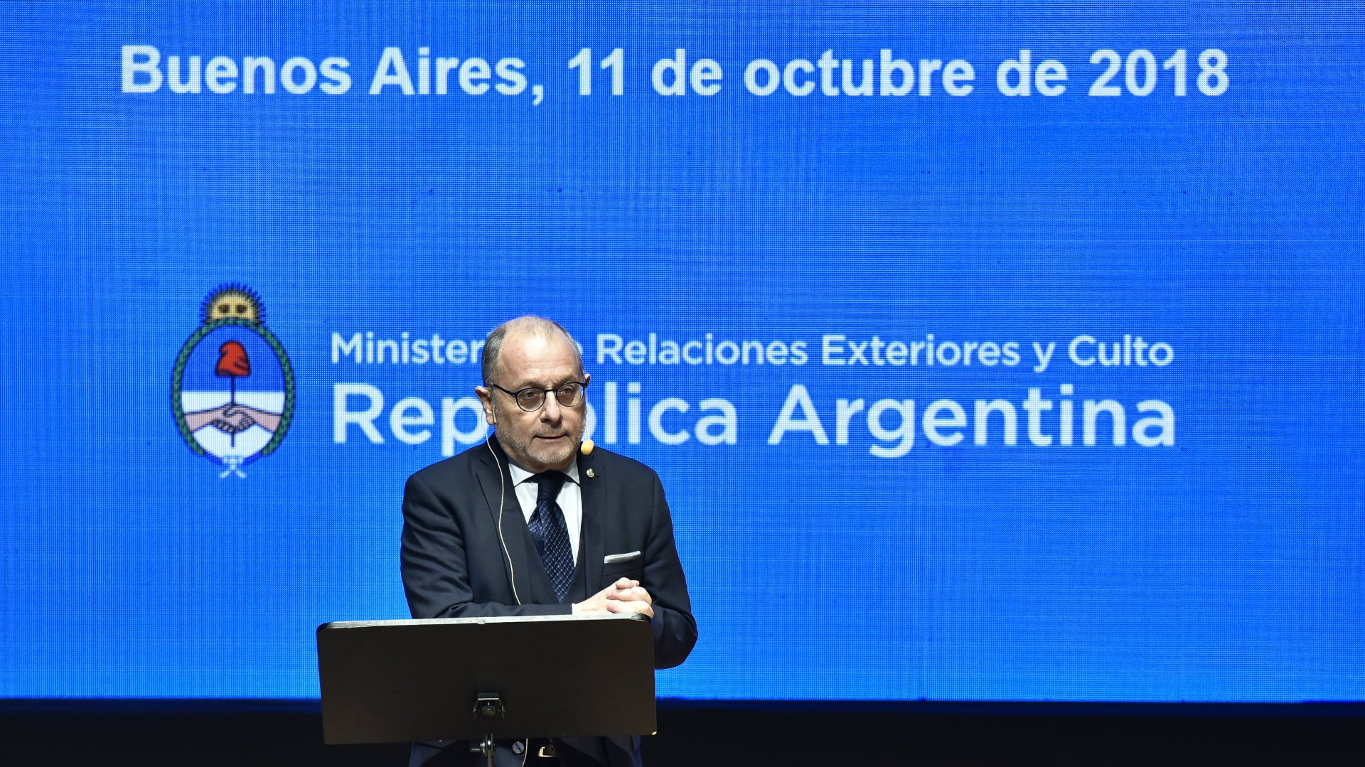 Faurie señaló que Argentina es una de las quince economías más cerradas del mundo.Adrián Escandar